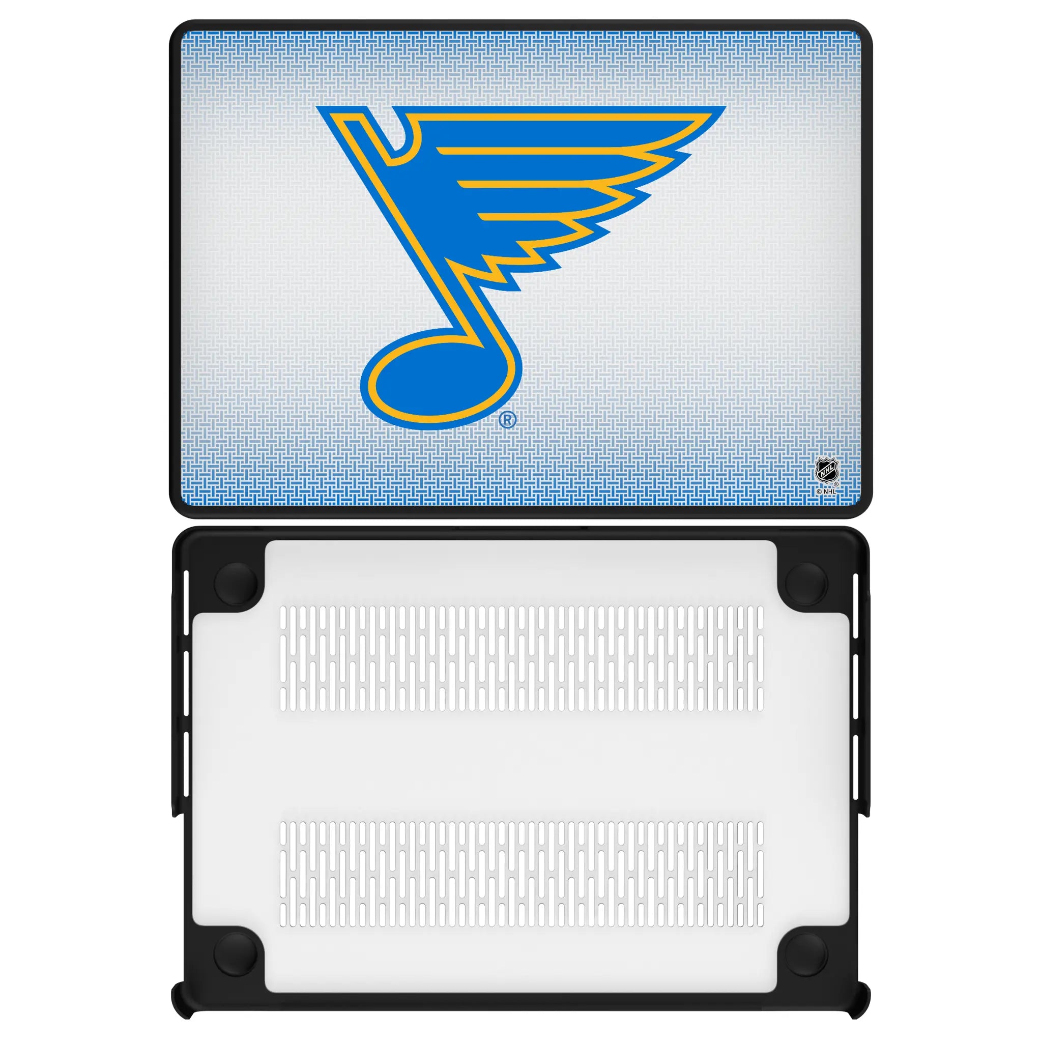St. Louis Blues Linen MacBook Laptop Case for Apple MacBook