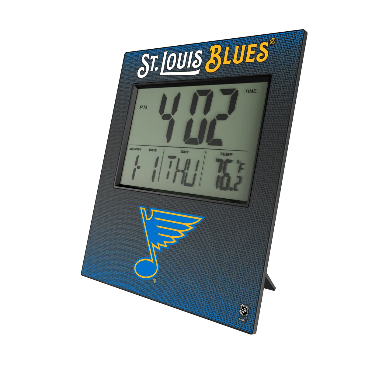 St. Louis Blues Linen Wall Clock
