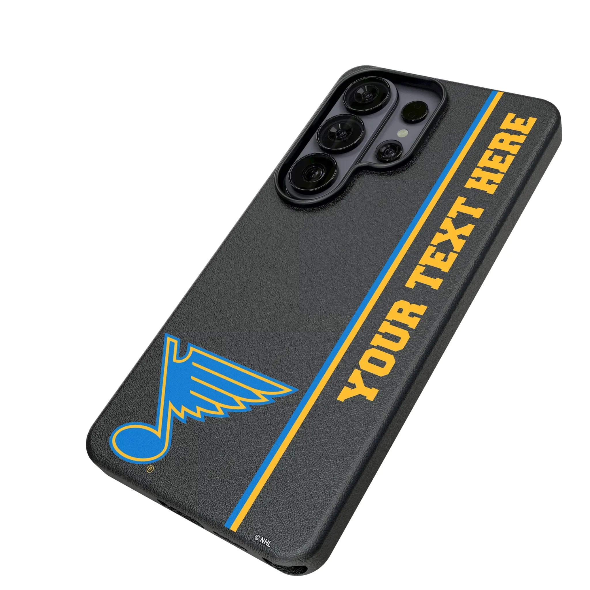 St. Louis Blues Personalized Sidebard Galaxy MagSafe Compatible Phone Case for Samsung Galaxy - Isometric View#Device_Galaxy S26 Ultra