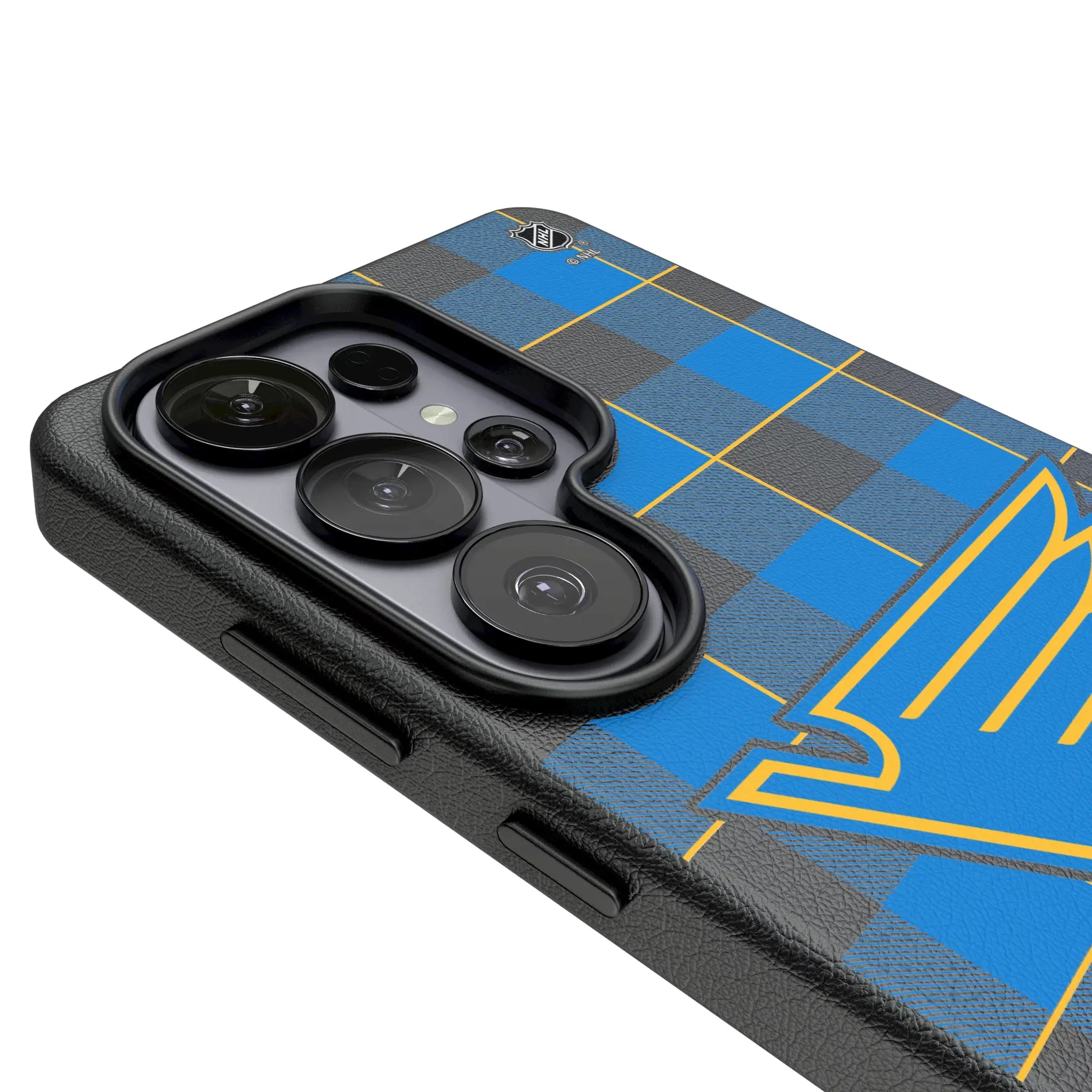 St. Louis Blues Plaid Galaxy MagSafe Compatible Phone Case for Samsung Galaxy - Detail#Device_Galaxy S26 Ultra
