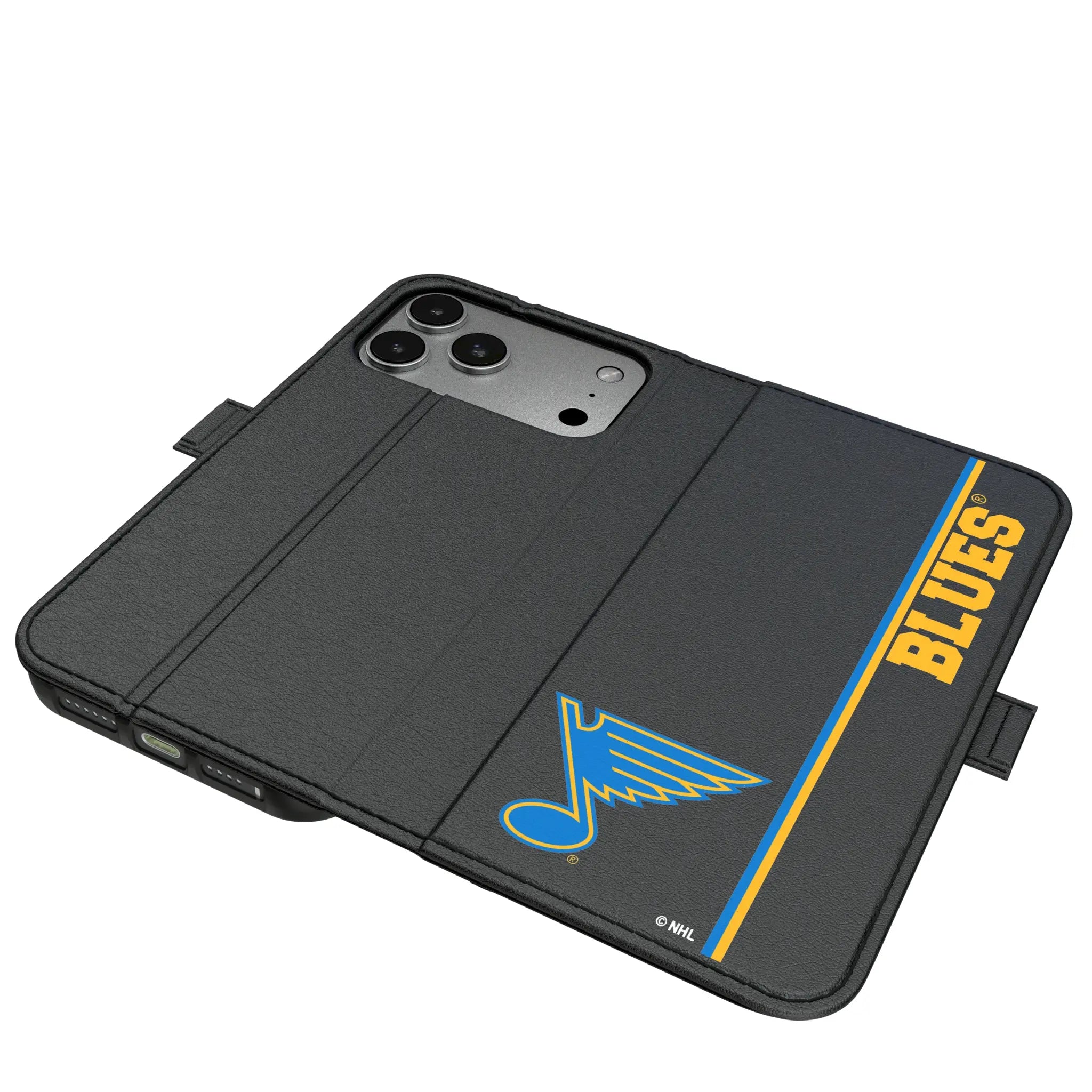 St. Louis Blues Sidebar iPhone Folio Phone Case for Apple iPhone#Device_iPhone 17 Pro Max