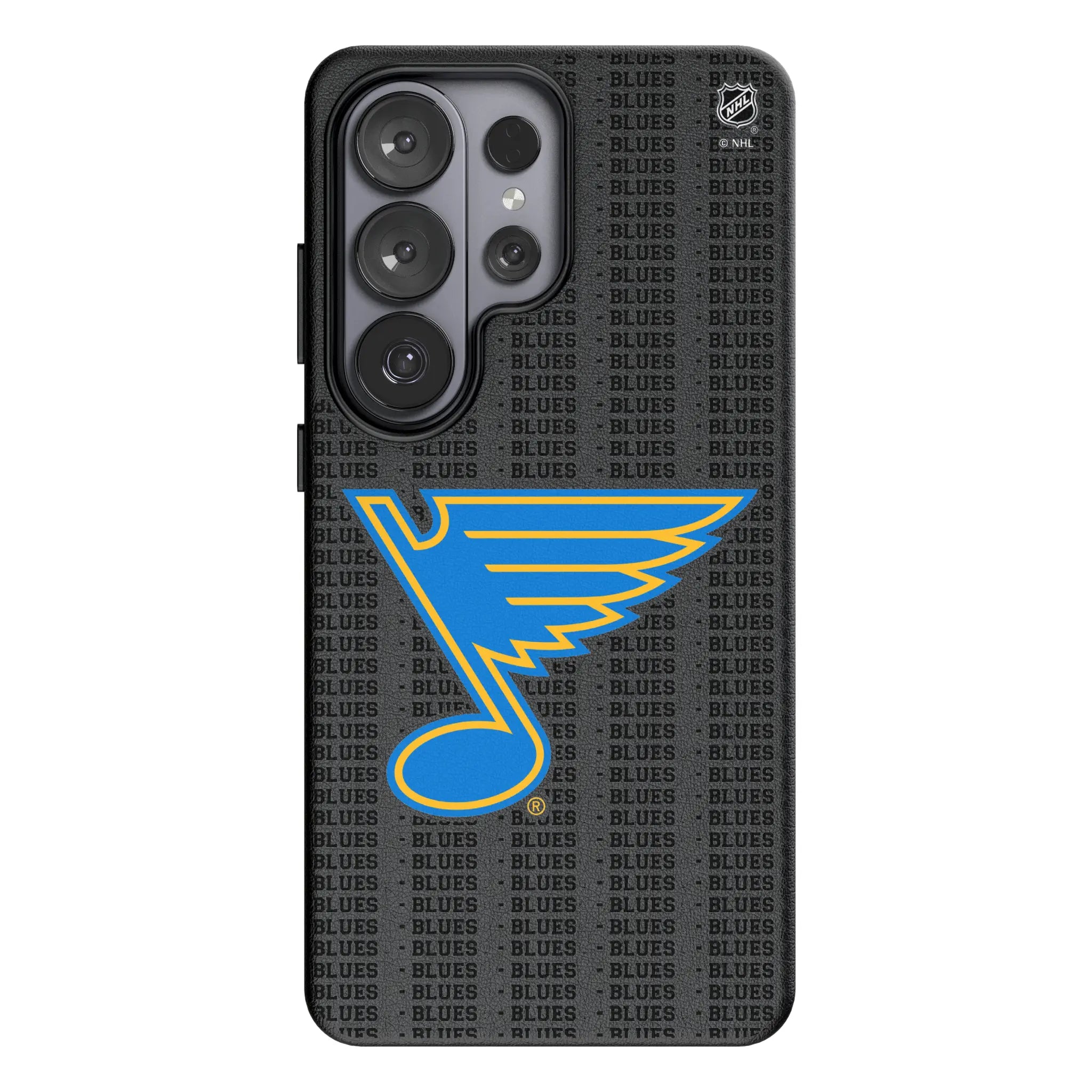 St. Louis Blues Text Backdrop Galaxy MagSafe Compatible Phone Case for Samsung Galaxy#Device_Galaxy S26 Ultra