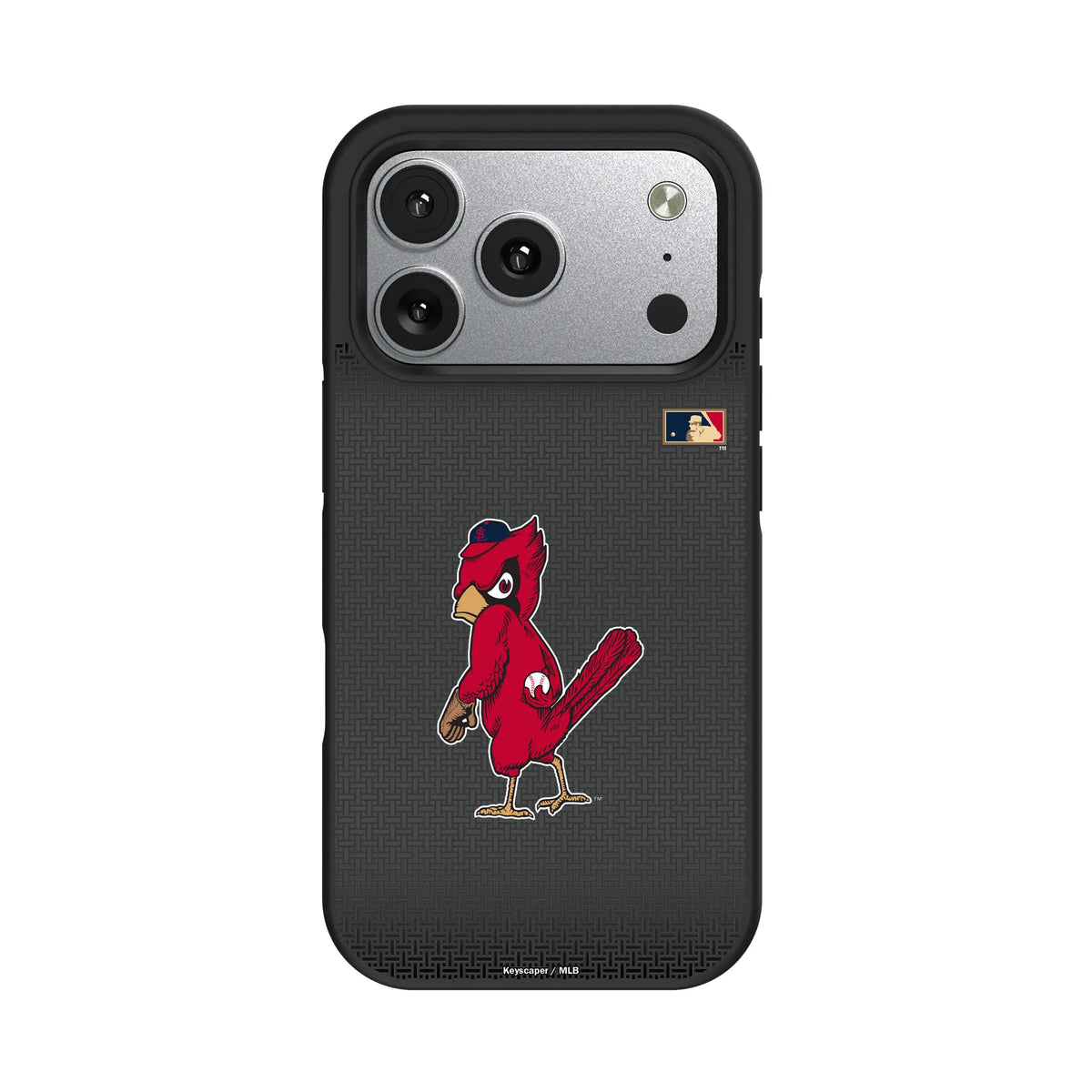 St Louis Cardinals 1950s - Cooperstown Collection Linen iPhone Bump Phone Case for Apple iPhone#Device_iPhone 17 Pro