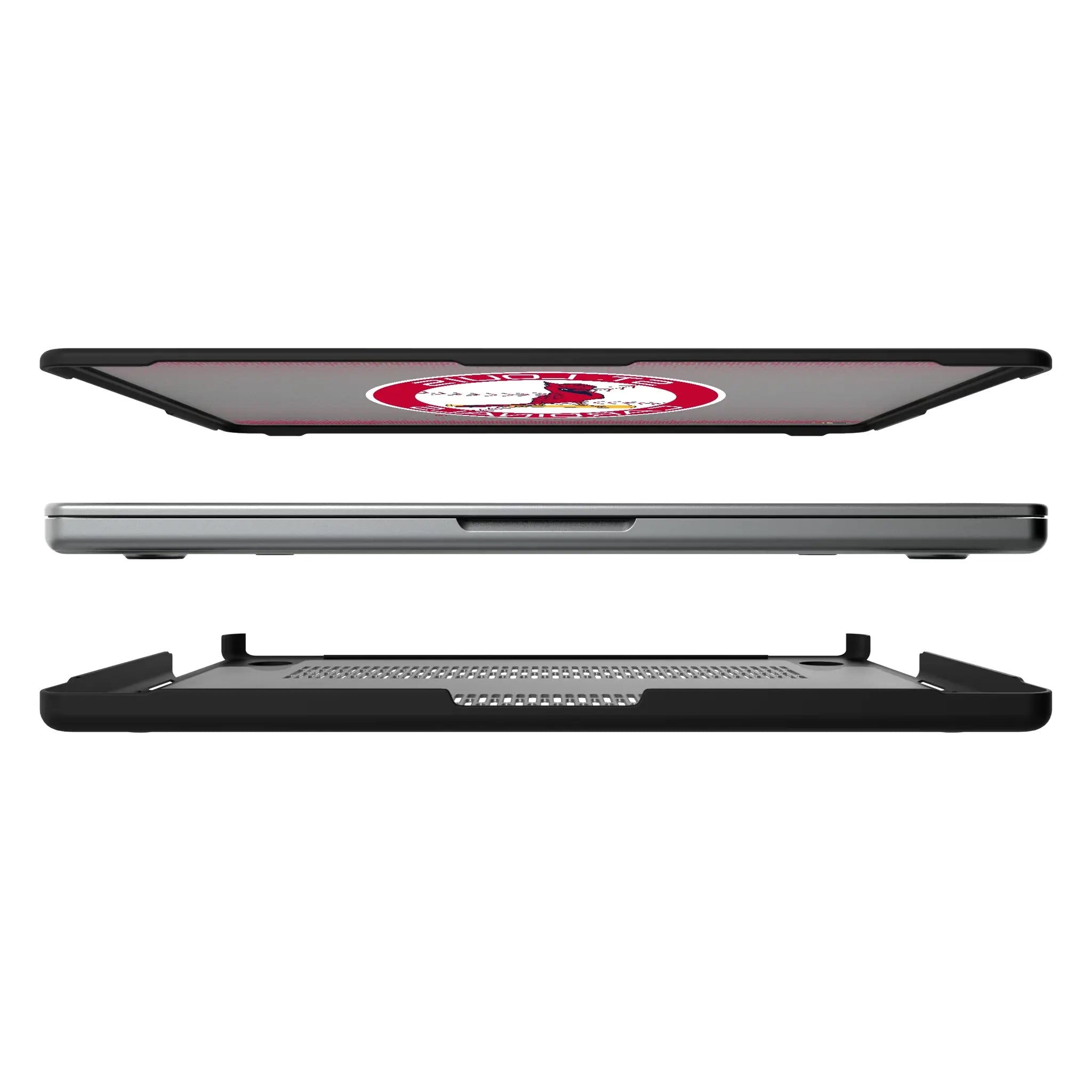 St Louis Cardinals 1966-1997 - Cooperstown Collection Linen MacBook Laptop Case for Apple MacBook