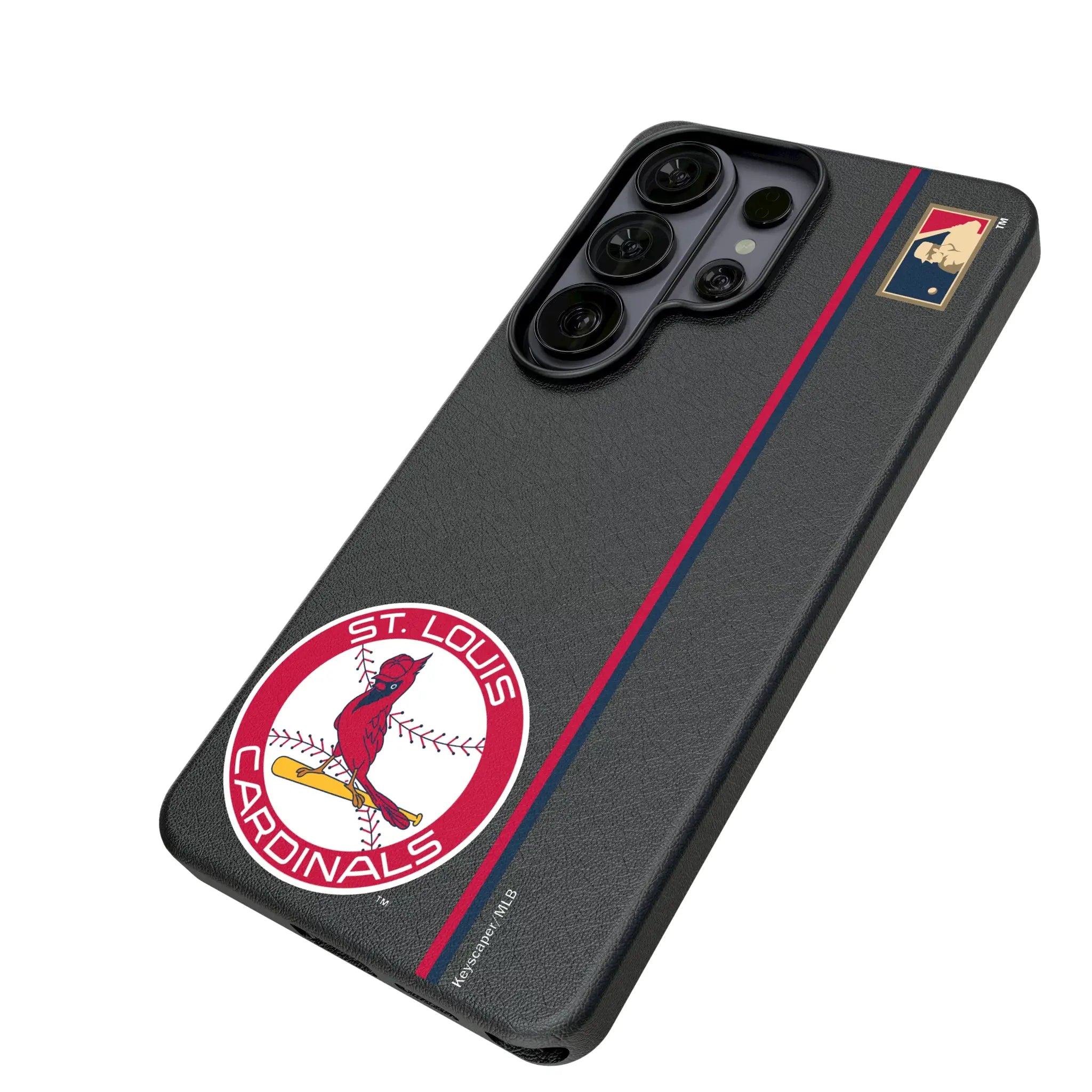 St Louis Cardinals 1966-1997 - Cooperstown Collection Sidebar Galaxy MagSafe Compatible Phone Case for Samsung Galaxy - Isometric View#Device_Galaxy S26 Ultra