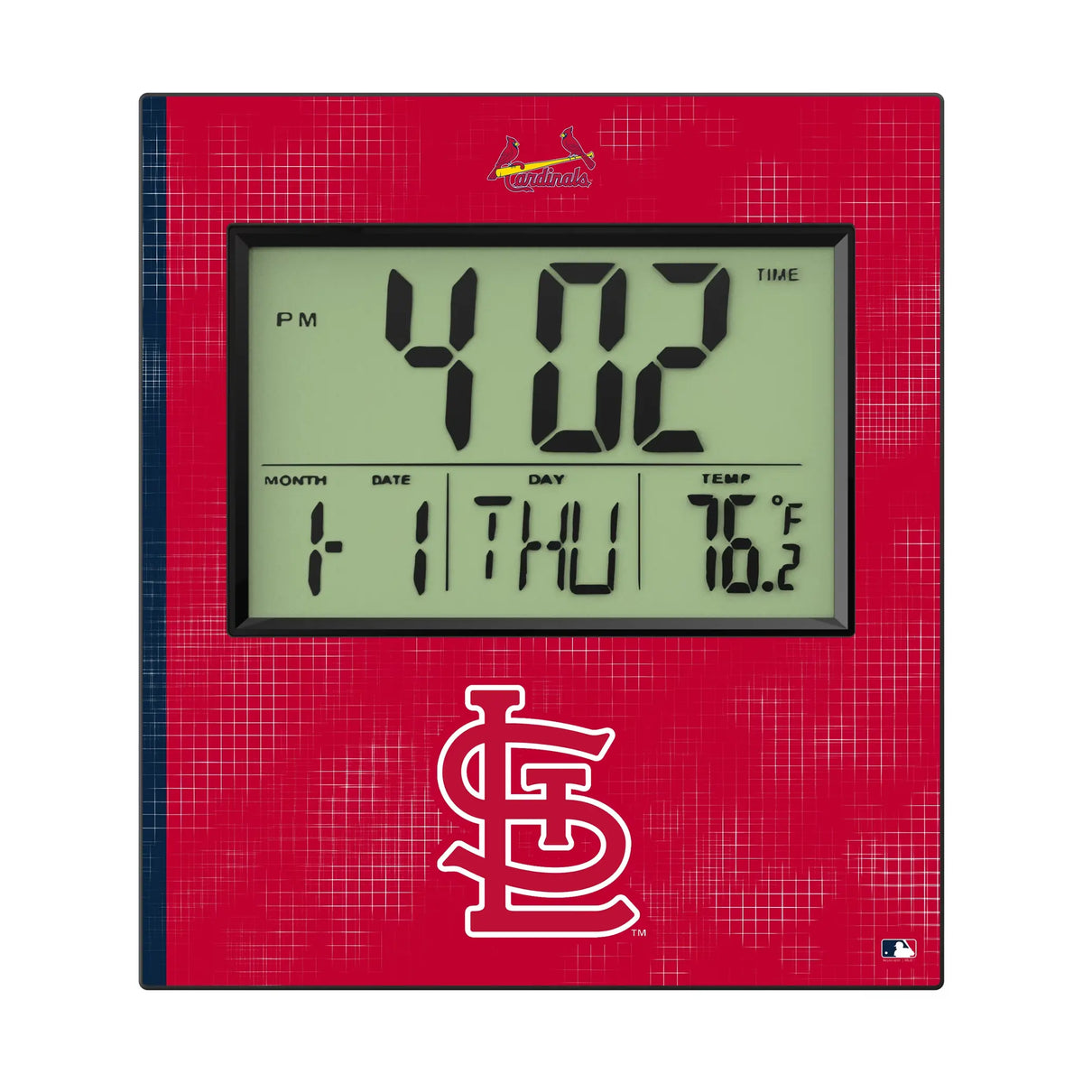 St Louis Cardinals Hatch Wall Clock
