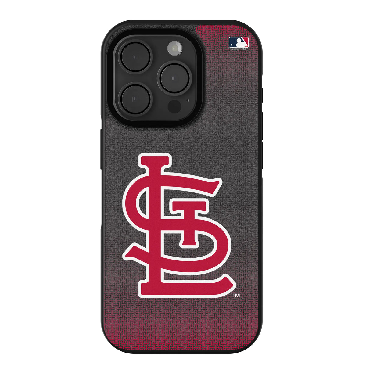St Louis Cardinals Linen iPhone Bump Phone Case for Apple iPhone