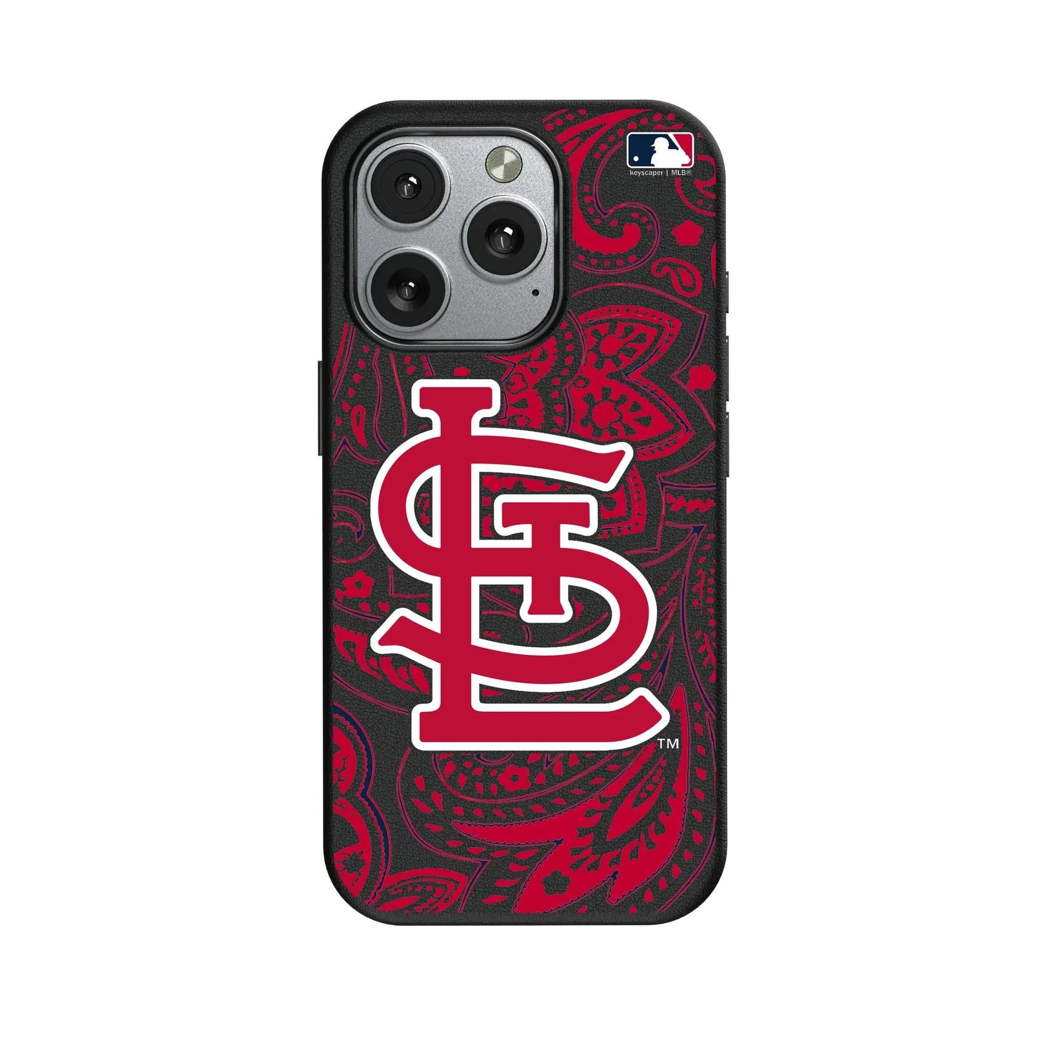 St Louis Cardinals Paisley iPhone MagSafe Compatible Phone Case for Apple iPhone