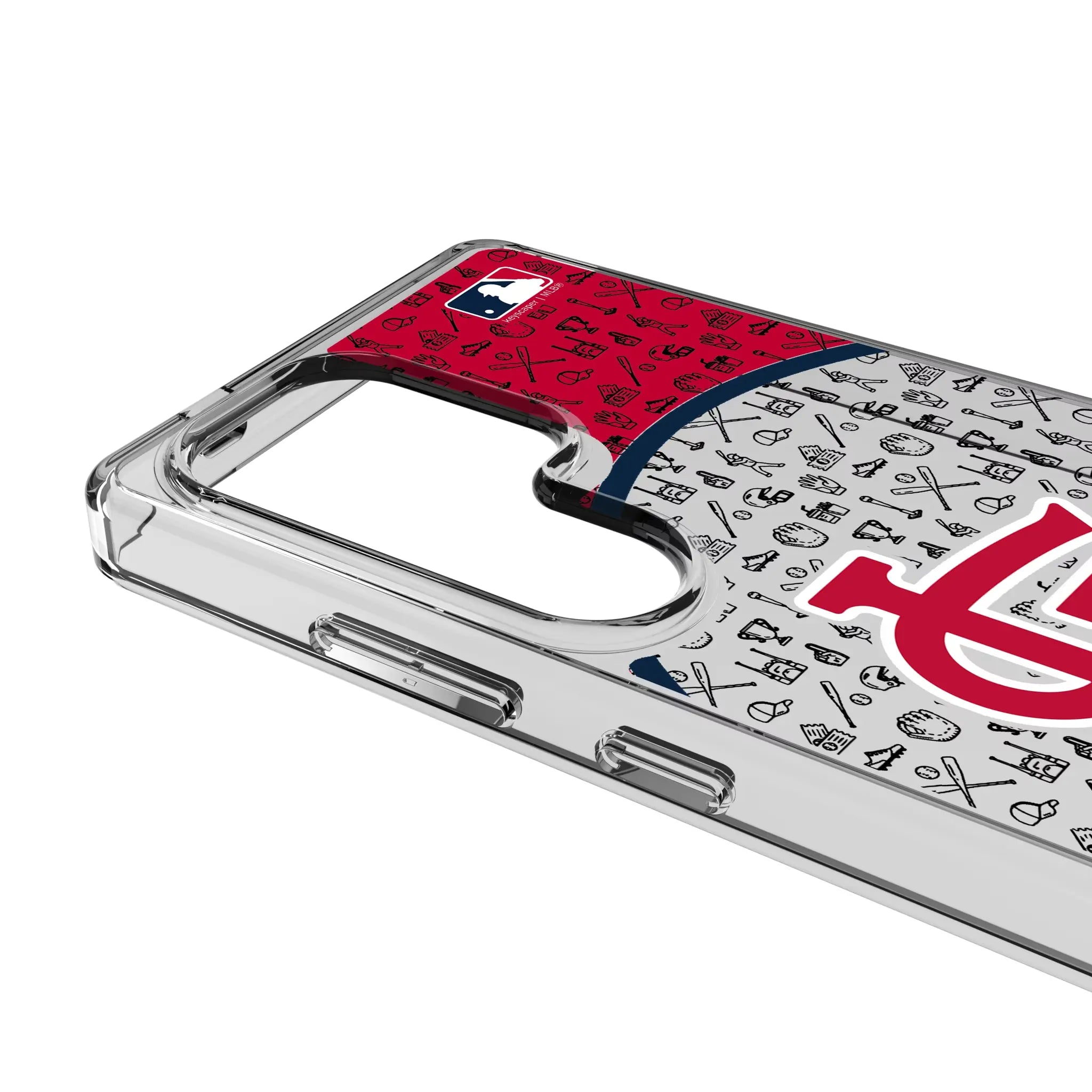 St Louis Cardinals Personalized Circle Galaxy Clear Phone Case for Samsung Galaxy - Detail#Device_Galaxy S25 Ultra
