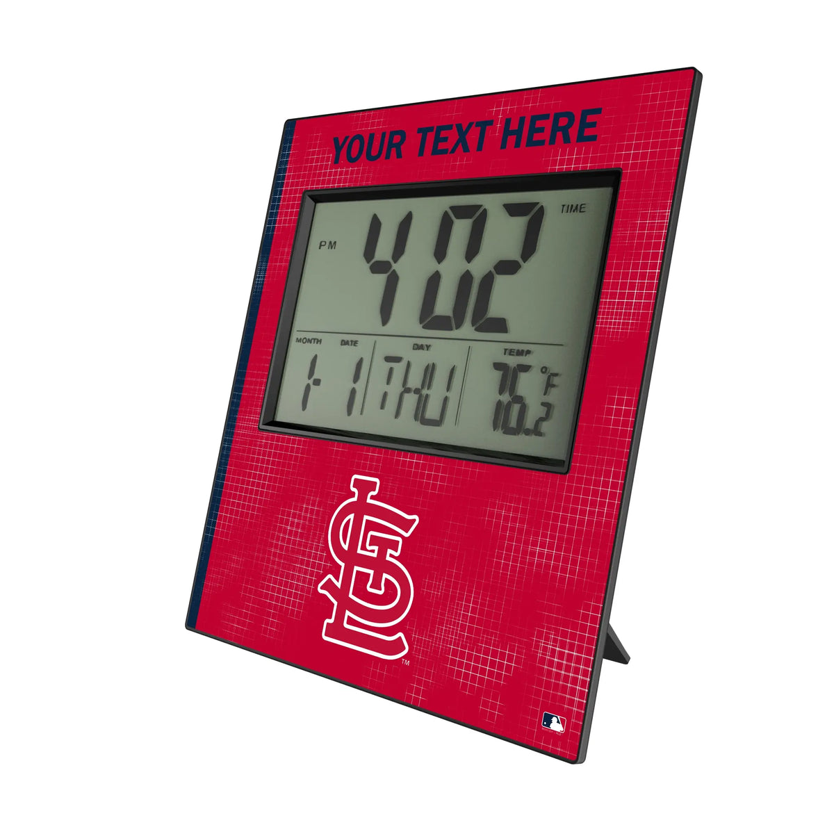 St Louis Cardinals Personalized Hatch Wall Clock