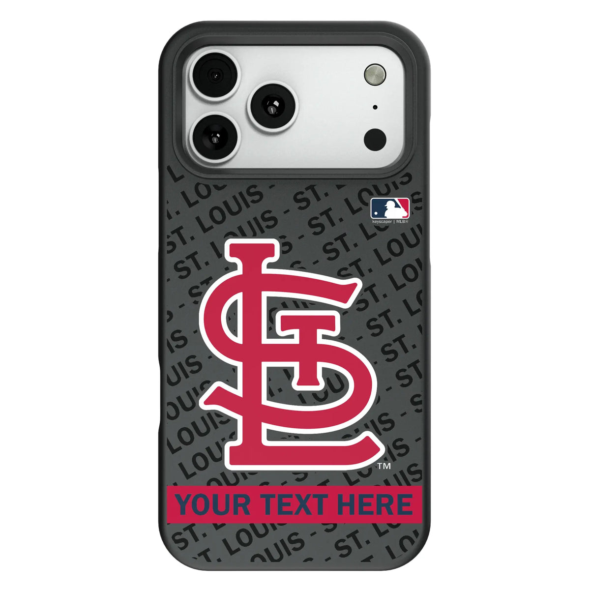 St Louis Cardinals Personalized Tilt Bump Phone Case for Apple iPhone