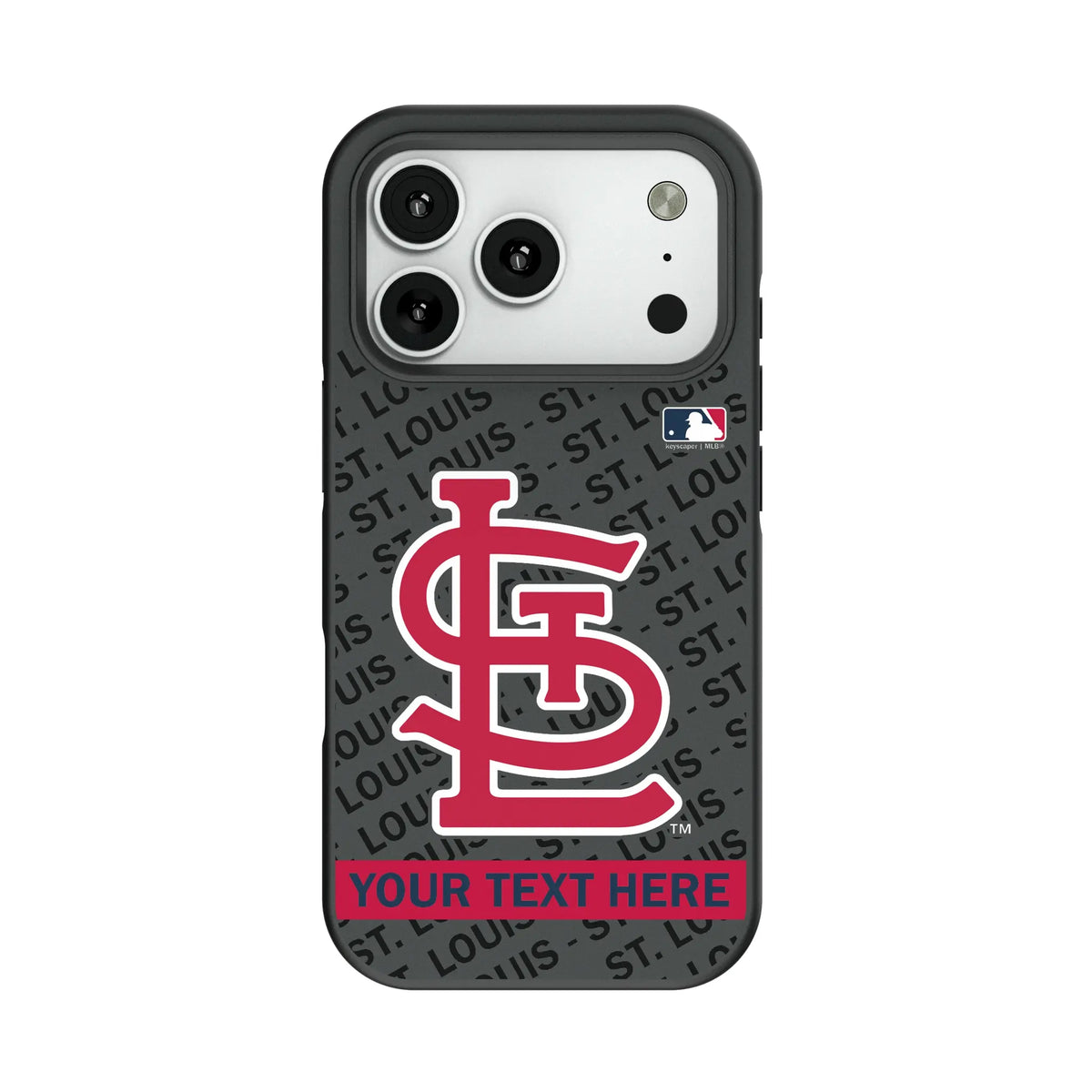 St Louis Cardinals Personalized Tilt Bump Phone Case for Apple iPhone