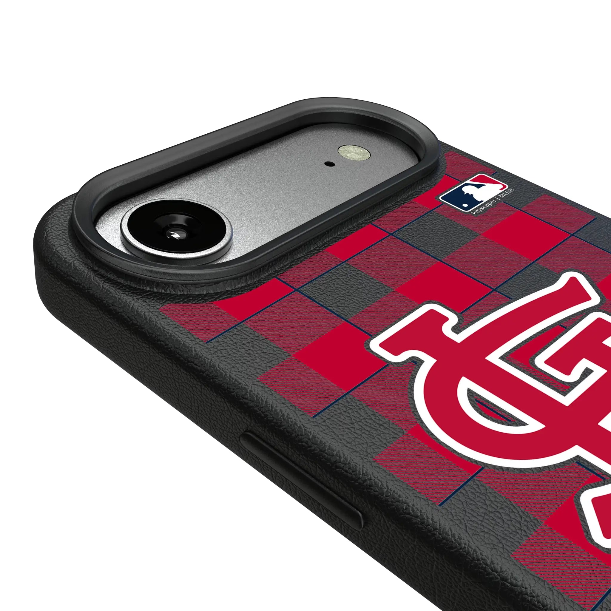 St Louis Cardinals Plaid iPhone MagSafe Compatible Phone Case for Apple iPhone - Detail#Device_iPhone Air