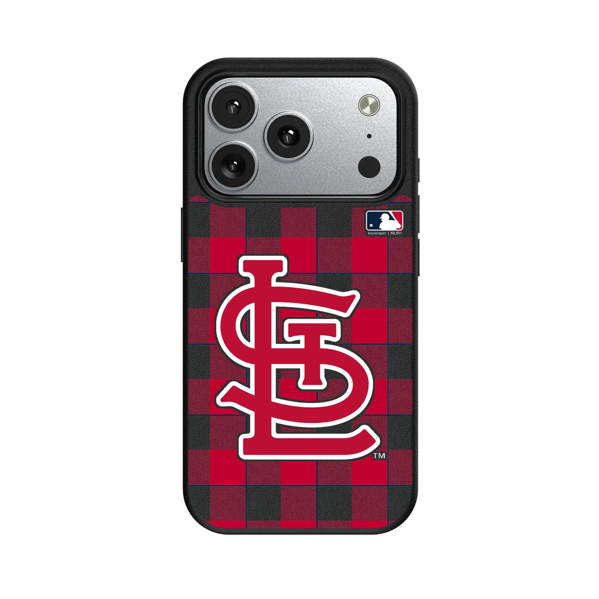 St Louis Cardinals Plaid iPhone MagSafe Compatible Phone Case for Apple iPhone#Device_iPhone 17 Pro