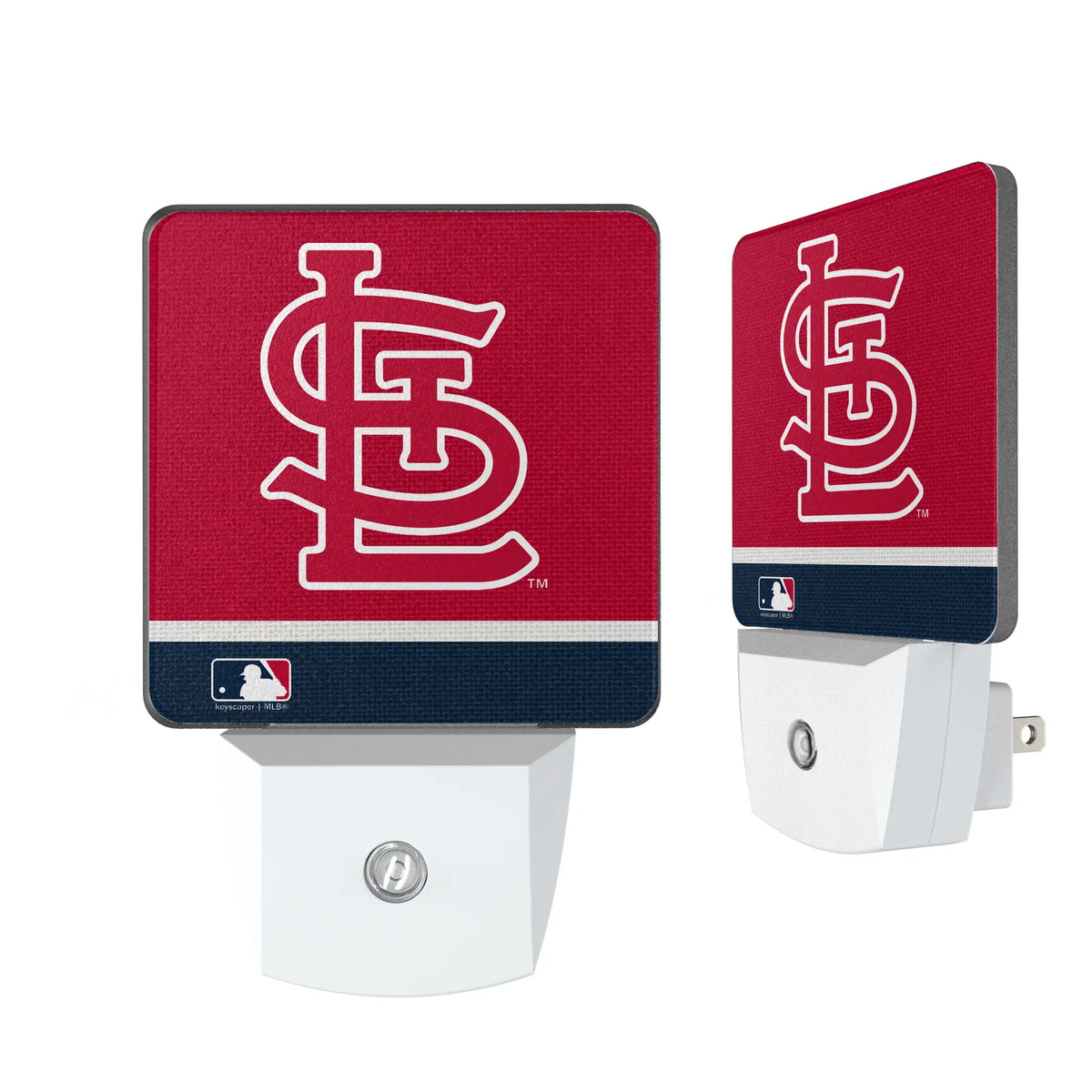 St Louis Cardinals Stripe Night Light 2-Pack