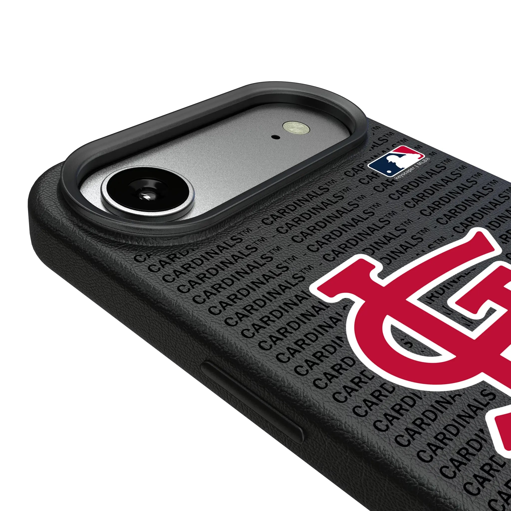 St Louis Cardinals Text Backdrop iPhone MagSafe Compatible Phone Case for Apple iPhone - Detail#Device_iPhone Air