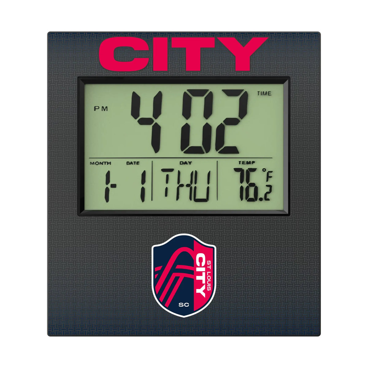 St. Louis CITY SC Linen Wall Clock