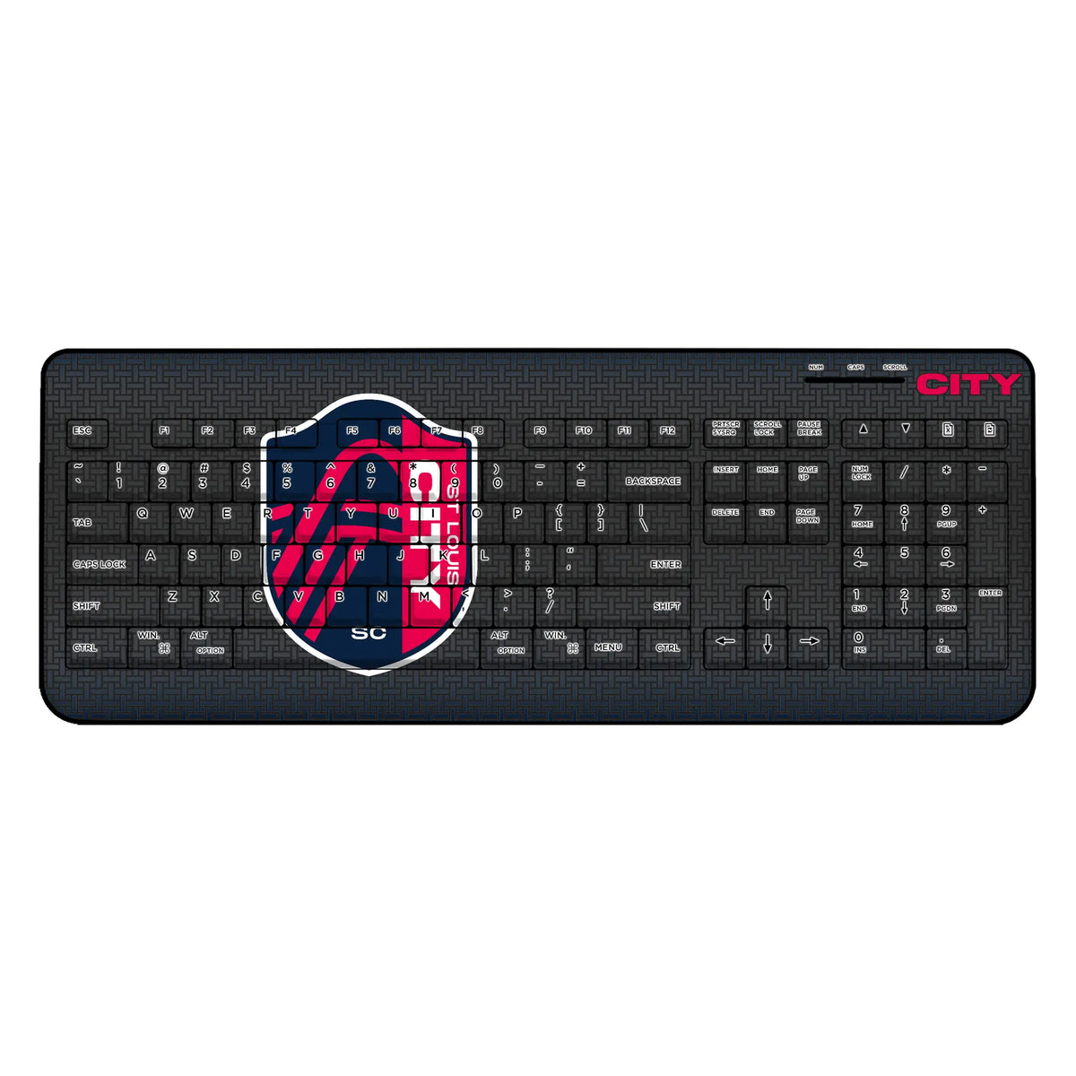 St. Louis CITY SC Linen Wireless USB Keyboard