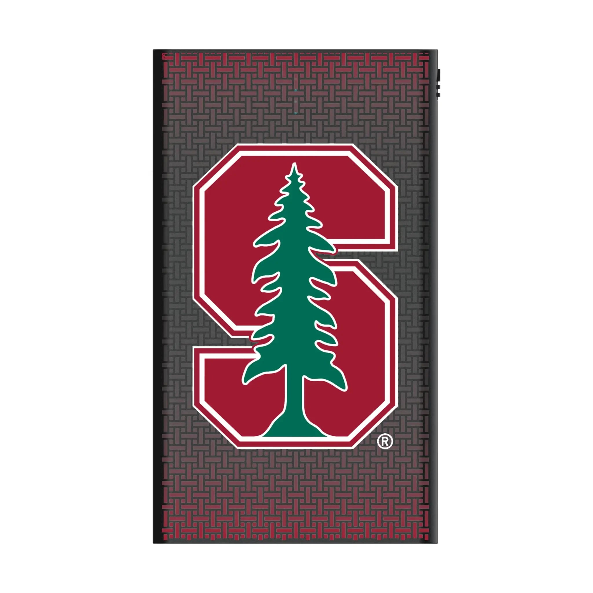 Stanford University Cardinal Linen 5000mAh Flat Power Bank