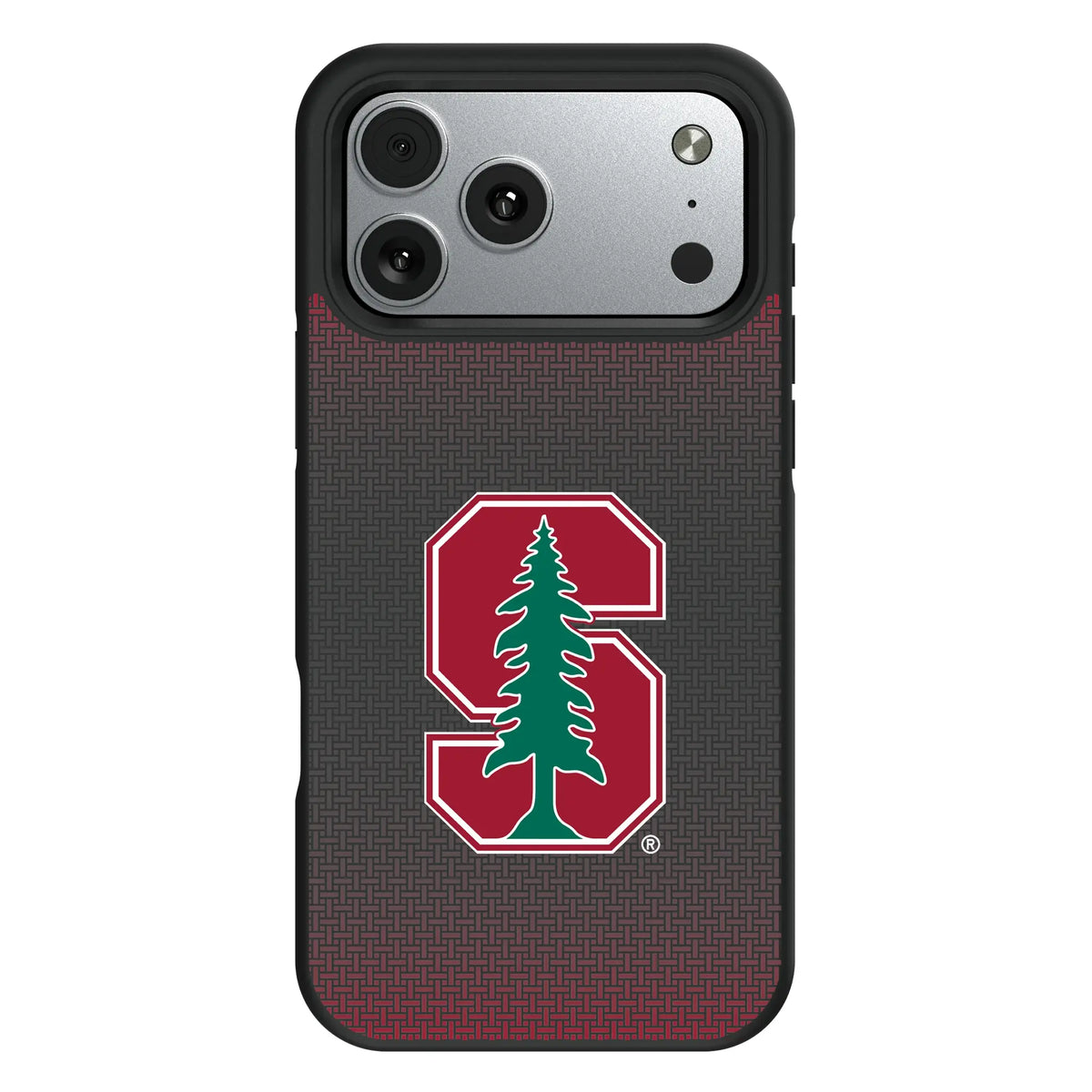 Stanford University Cardinal Linen iPhone Bump Phone Case for Apple iPhone#Device_iPhone 17 Pro Max