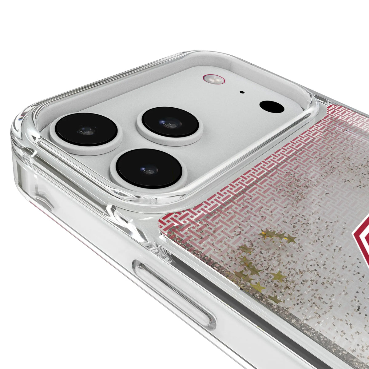 Stanford University Cardinal Linen iPhone Glitter Phone Case for Apple iPhone - Detail#Device_iPhone 18 Pro Max