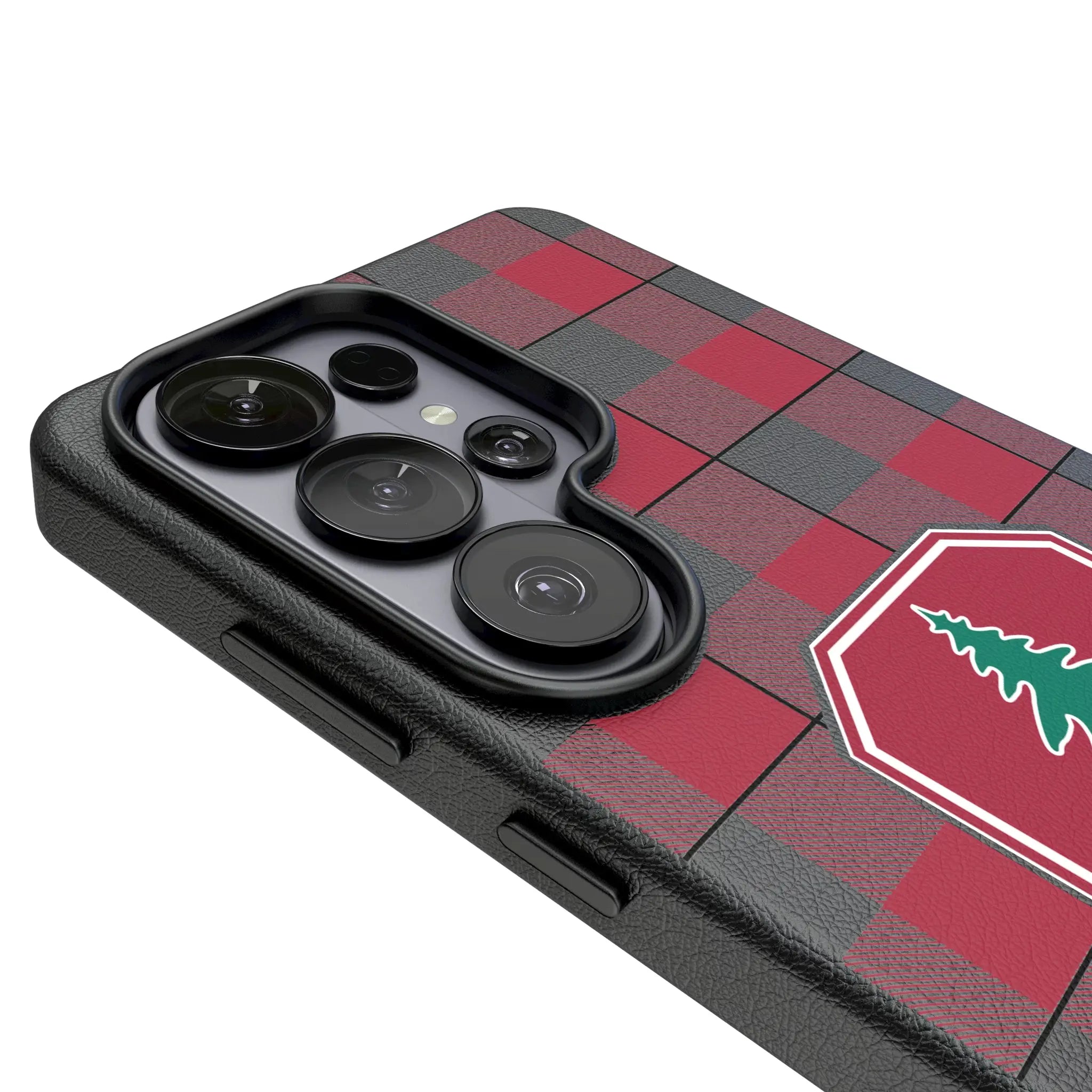 Stanford University Cardinal Plaid Galaxy MagSafe Compatible Phone Case for Samsung Galaxy - Detail#Device_Galaxy S26 Ultra