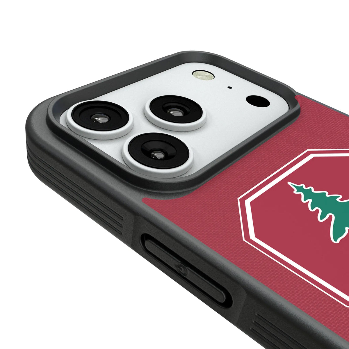 Stanford University Cardinal Solid iPhone Bump Phone Case for Apple iPhone - Detail#Device_iPhone 18 Pro