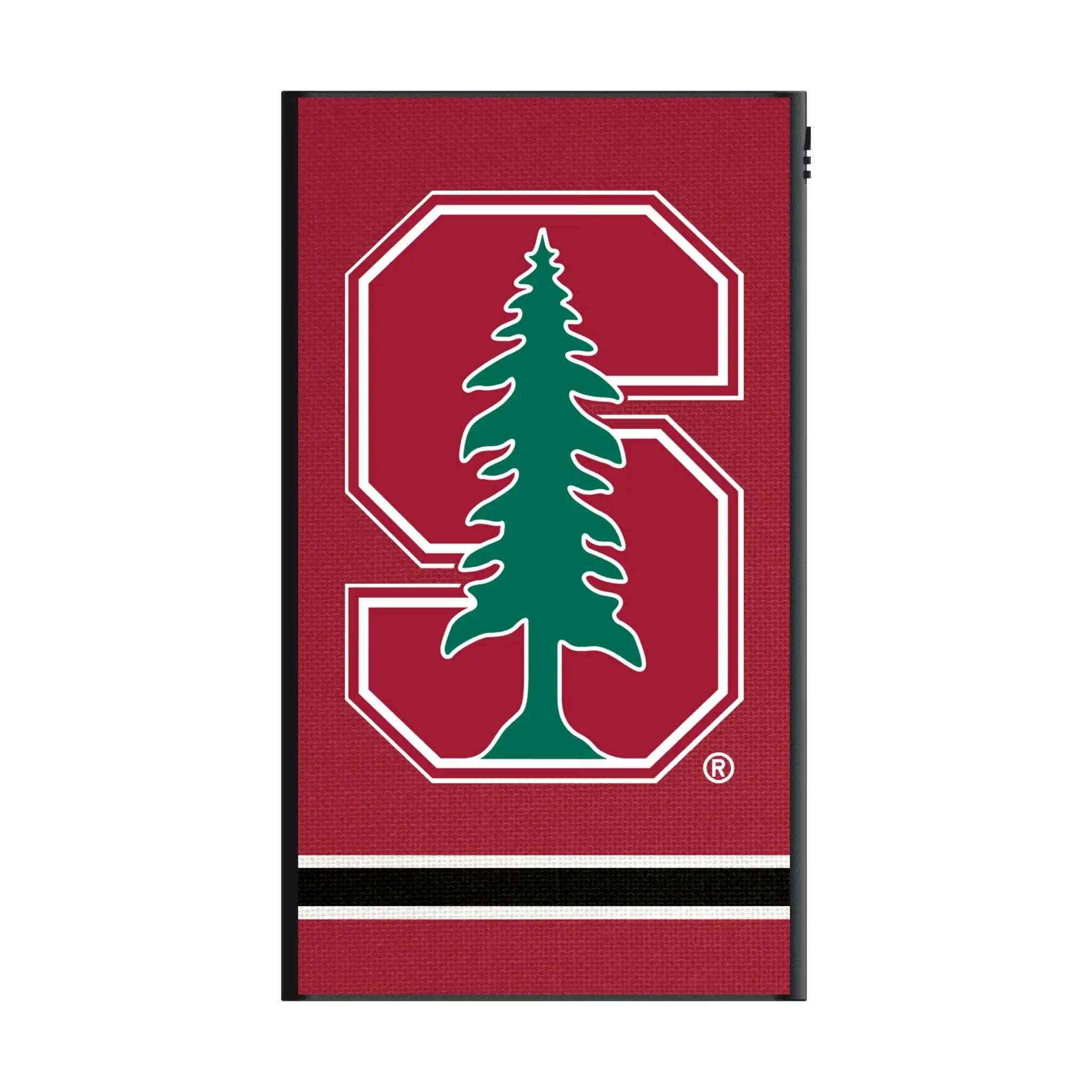 Stanford University Cardinal Stripe 5000mAh Flat Power Bank