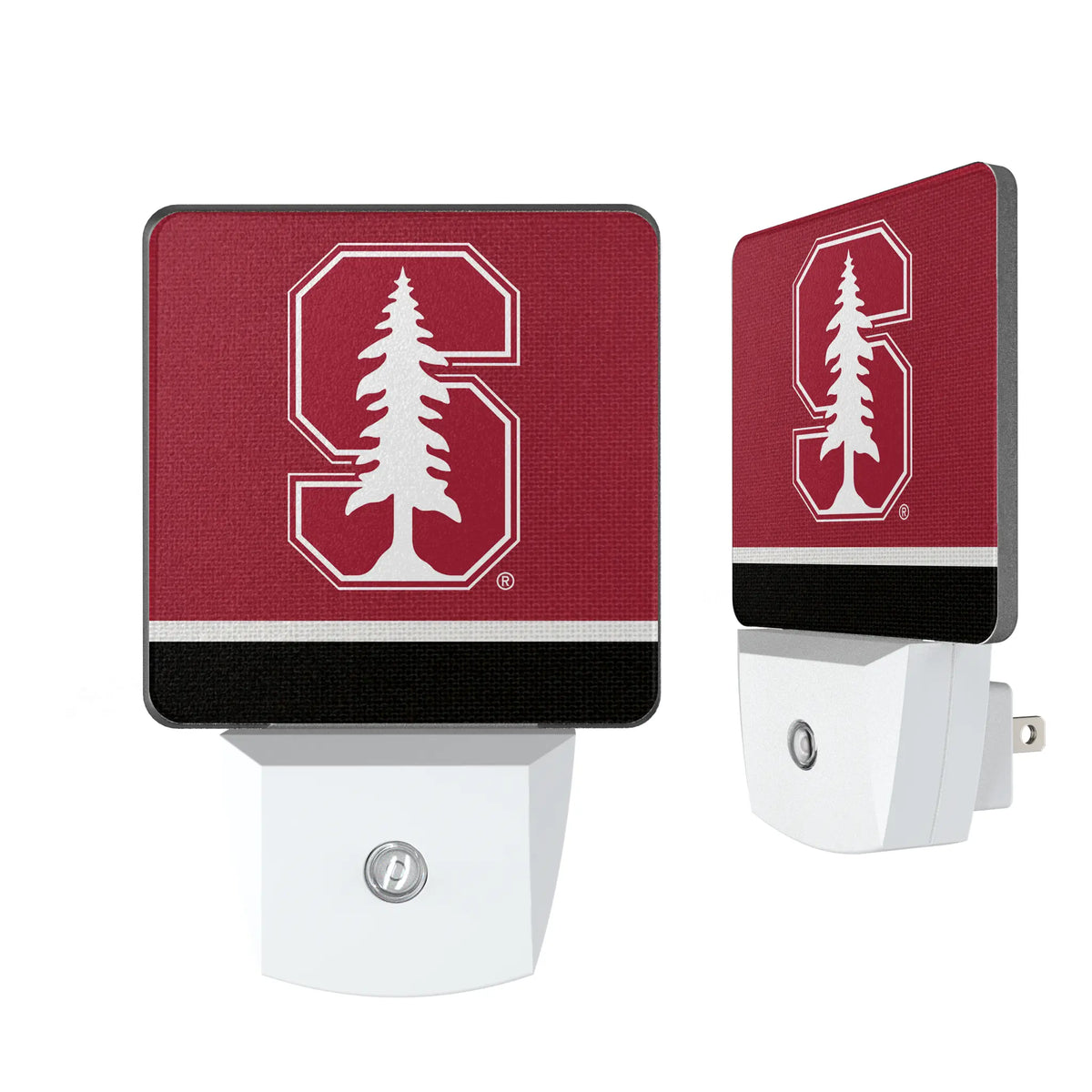 Stanford University Cardinal Stripe Night Light 2-Pack