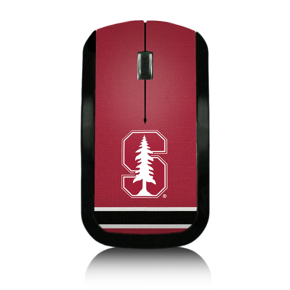 Stanford University Cardinal Stripe Wireless Mouse