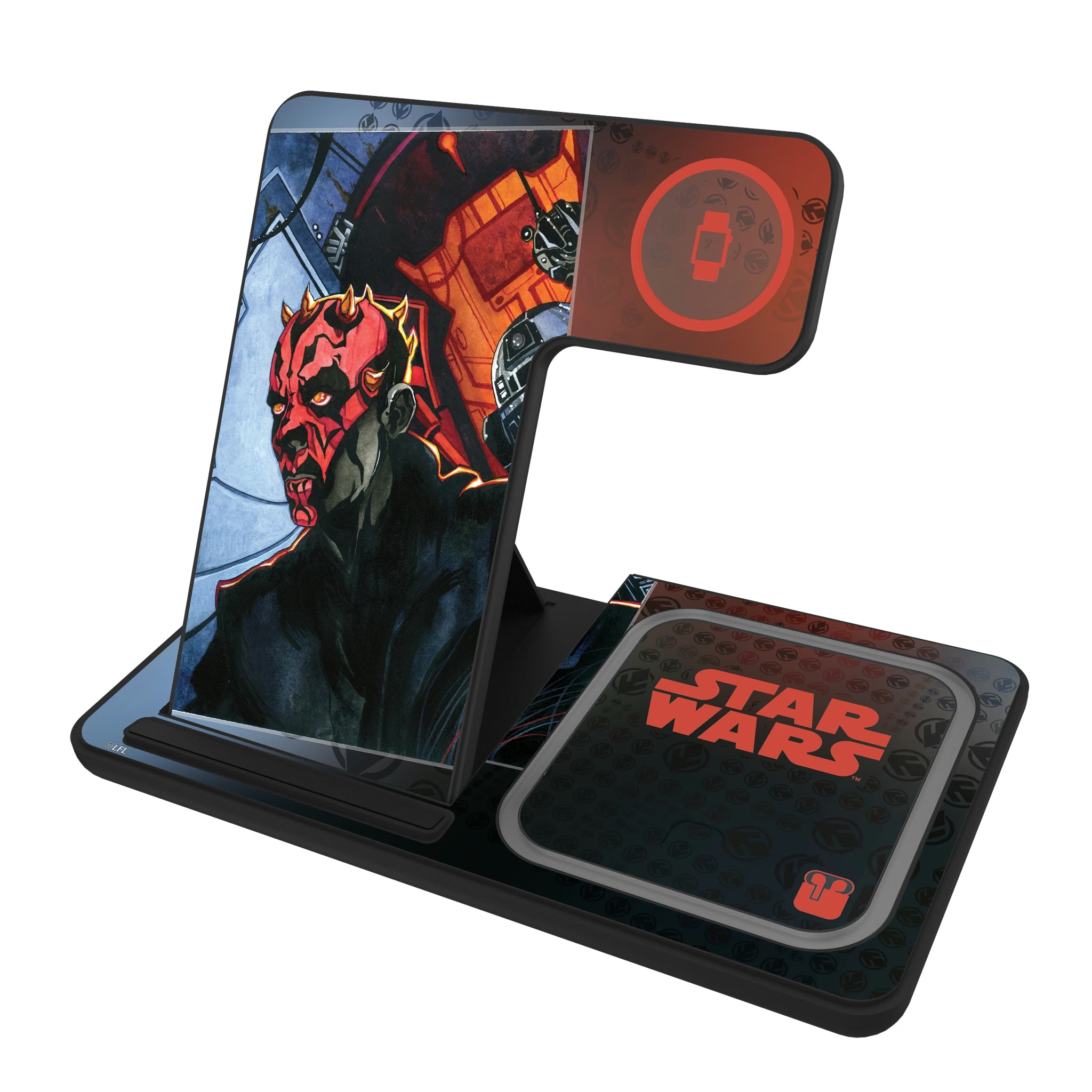 Star Wars Darth Maul Portrait 3 in 1 Charging Station