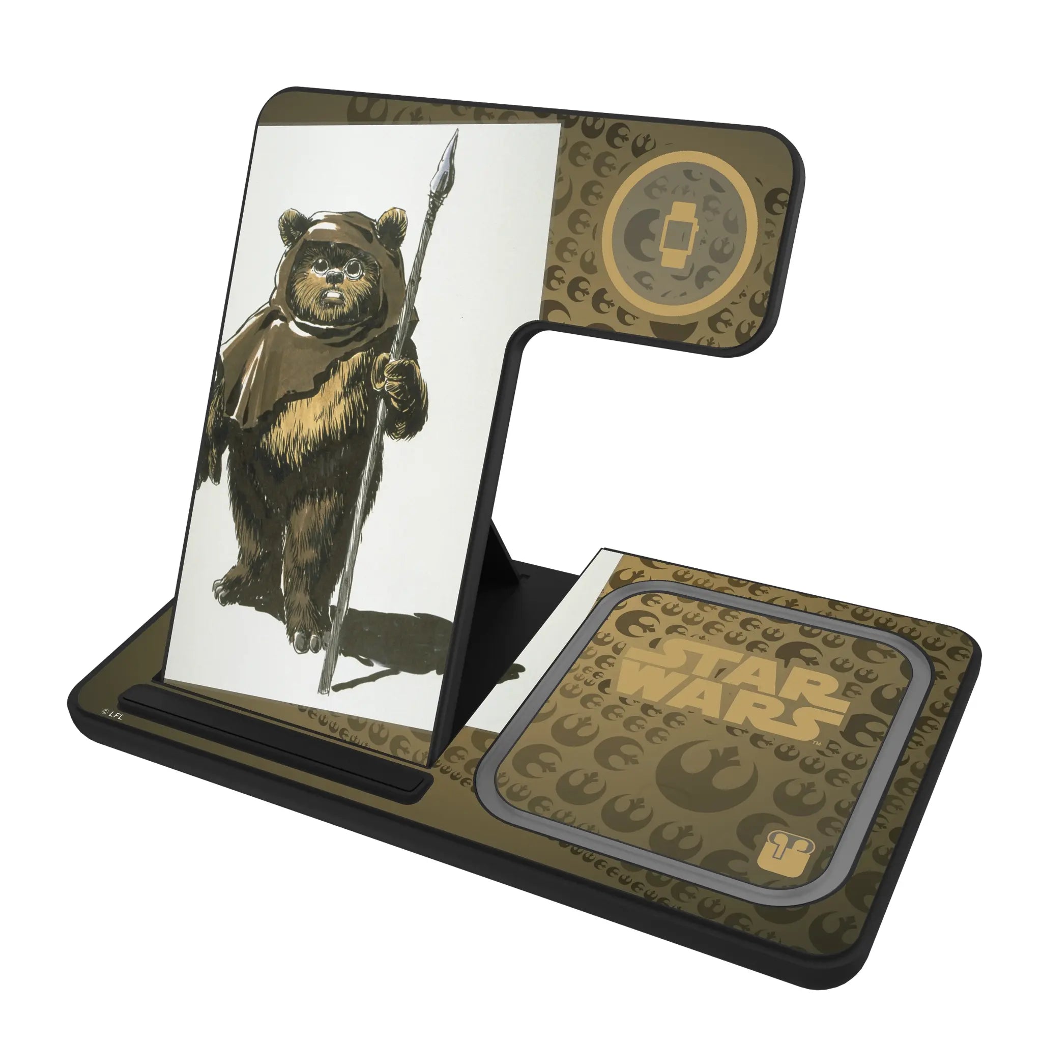 Star Wars Ewok Portrait 3 in 1 Charging Station
