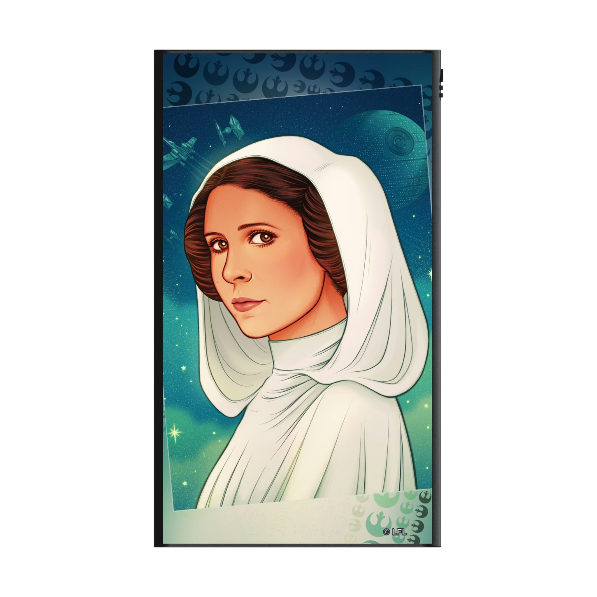 Star Wars Princess Leia Organa Portrait 5000mAh Flat Powerbank