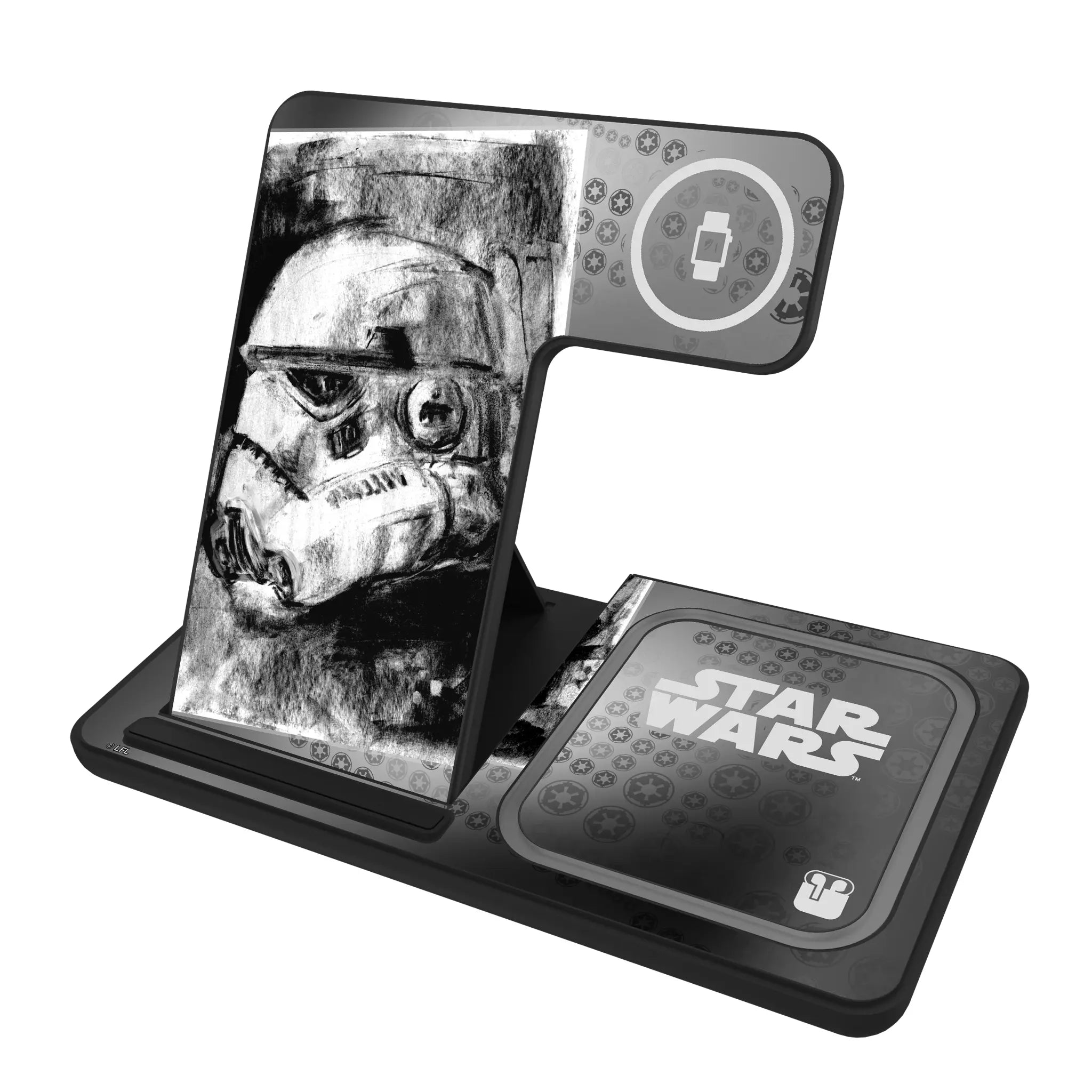 Star Wars Stormtrooper Portrait 3 in 1 Charging Station