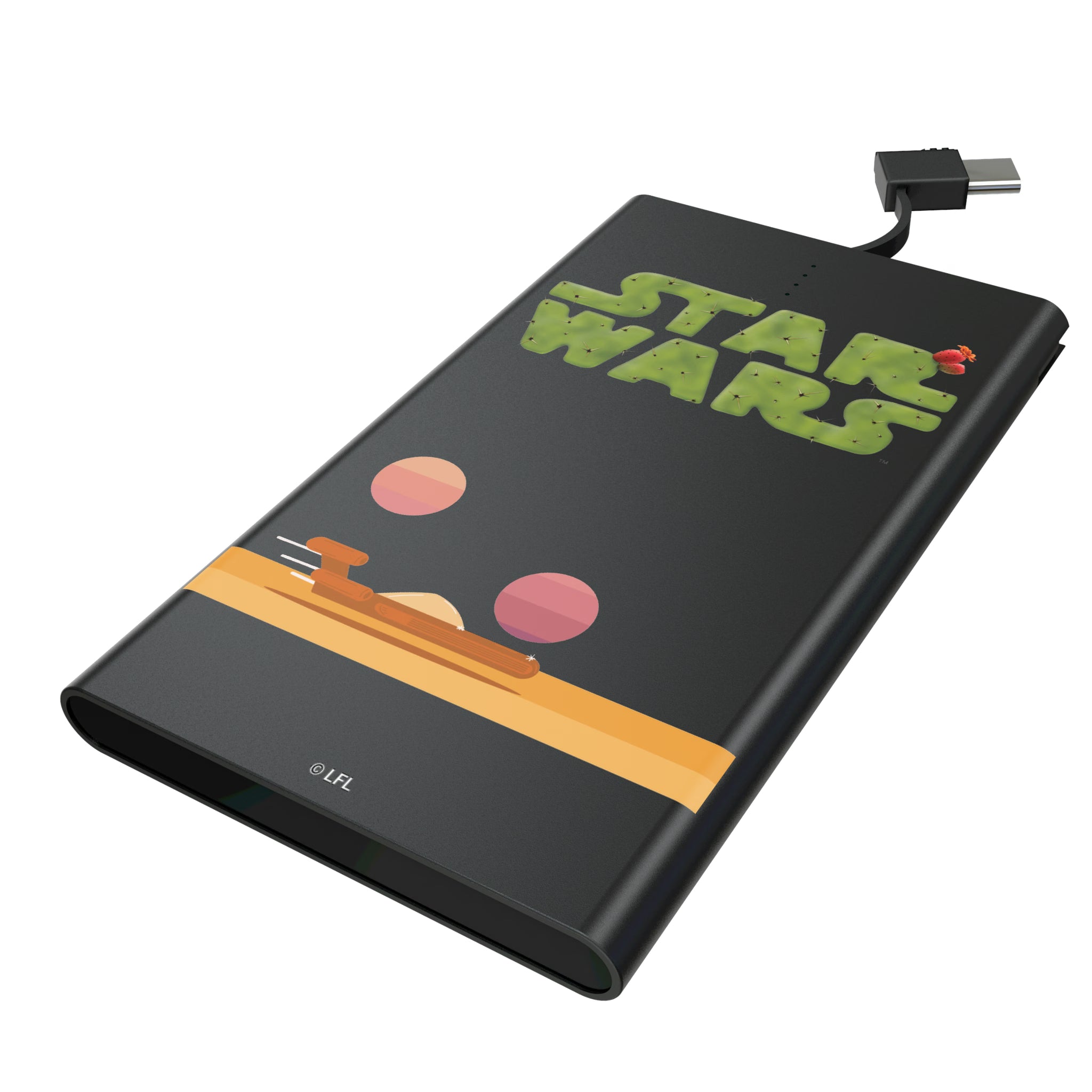 Star Wars Tatooine Locality Fade 5000mAh Flat Powerbank