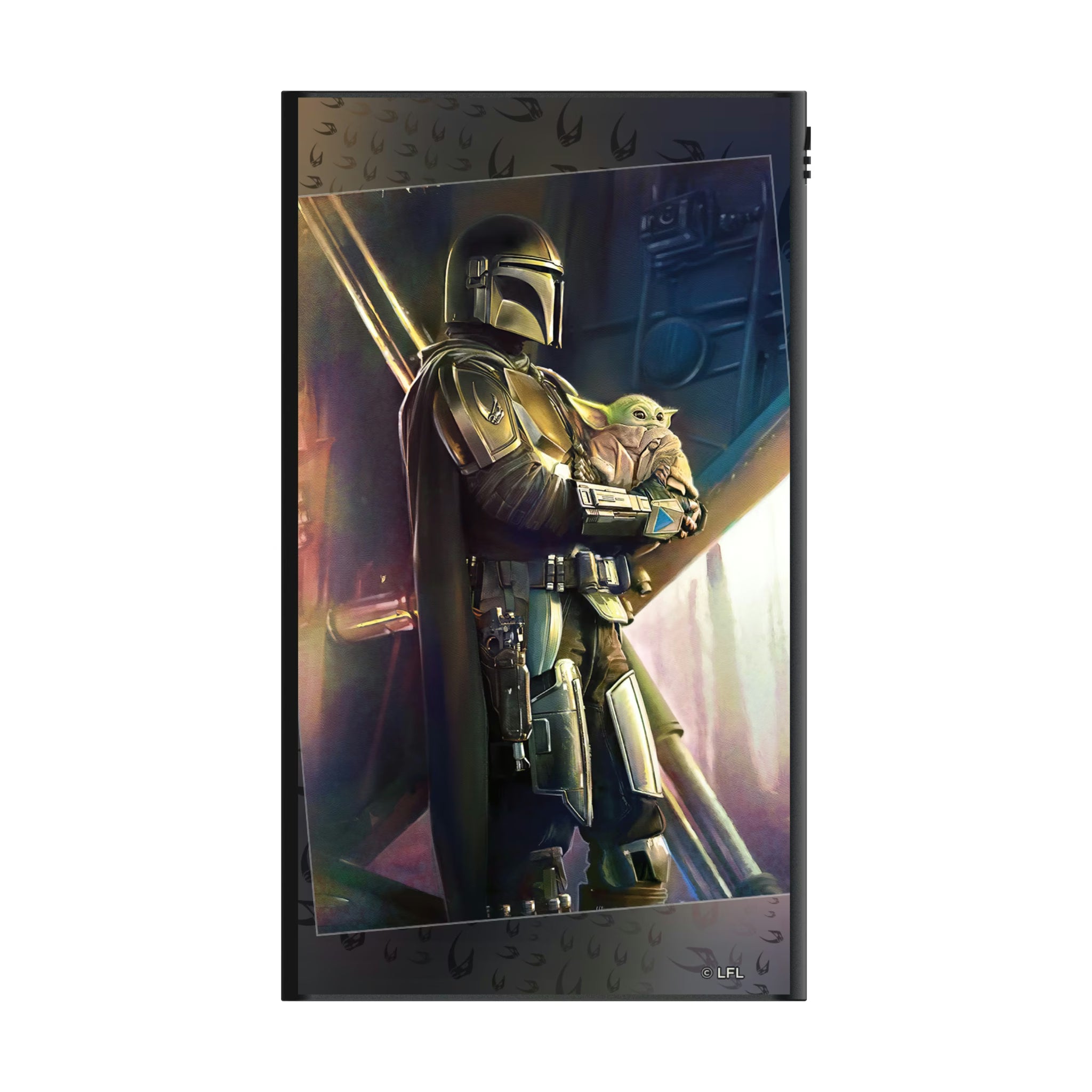 Star Wars: The Mandalorian Din Djarin Portrait 5000mAh Flat Powerbank