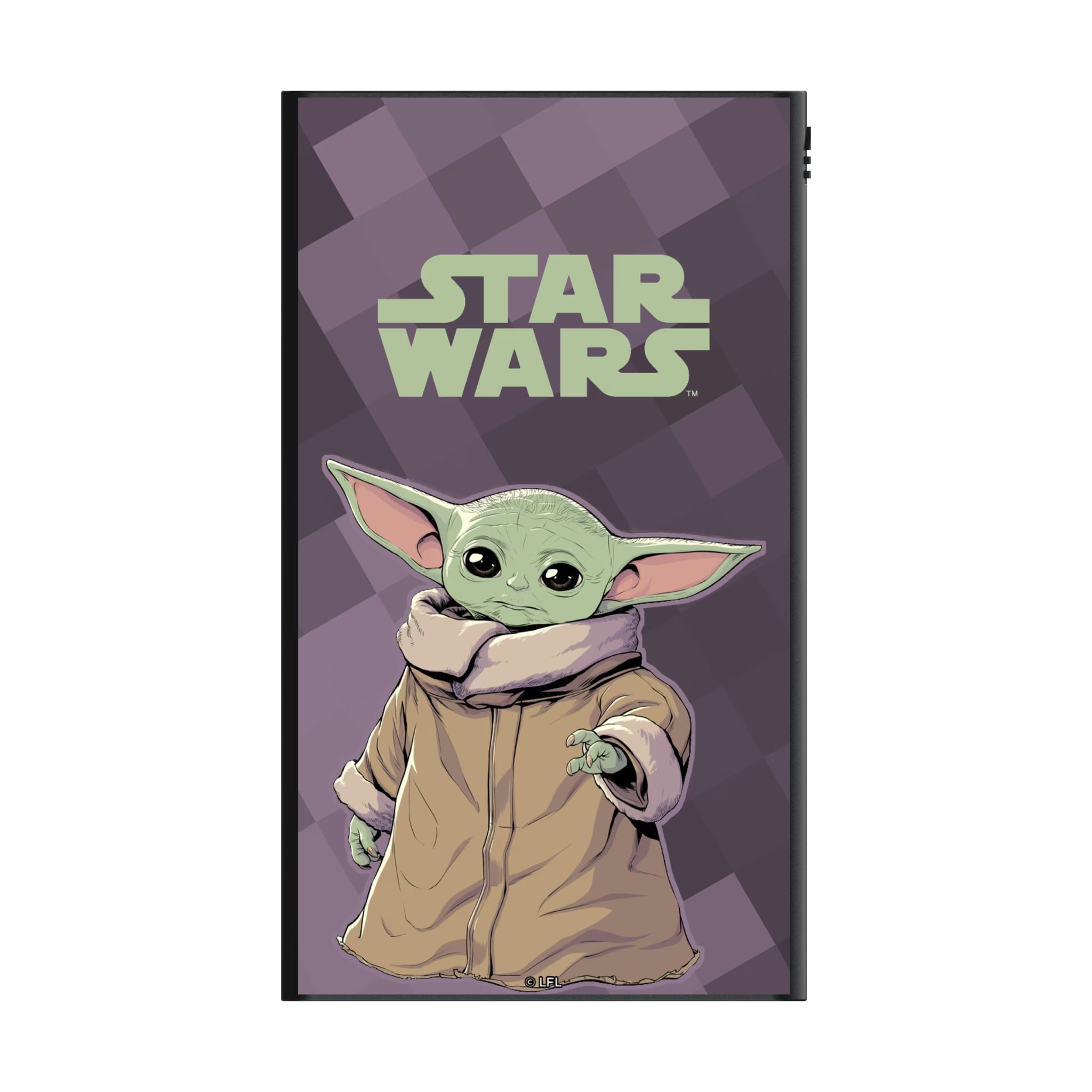 Star Wars: The Mandalorian Grogu Color Block 5000mAh Flat Powerbank