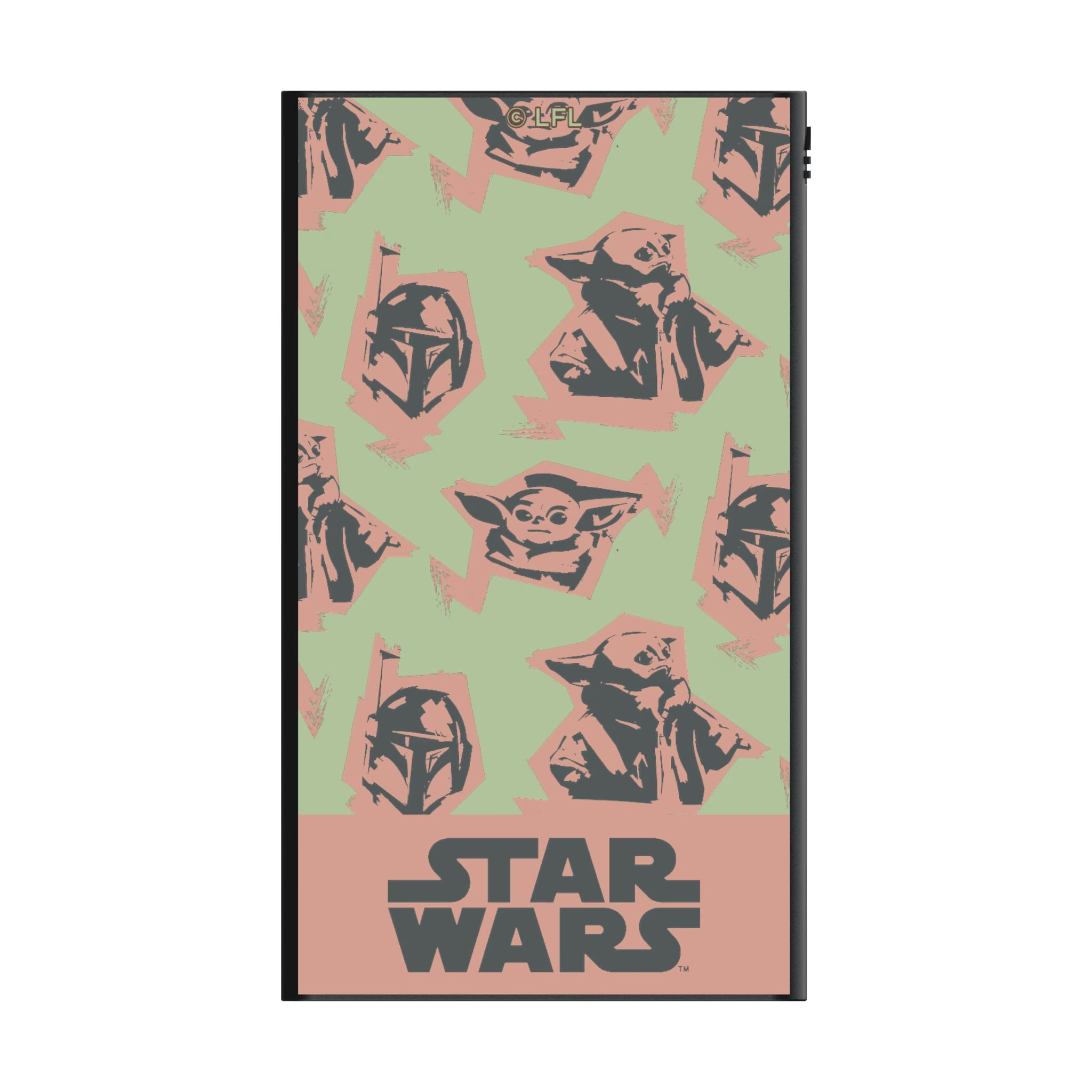 Star Wars: The Mandalorian Grogu Pattern 5000mAh Flat Powerbank
