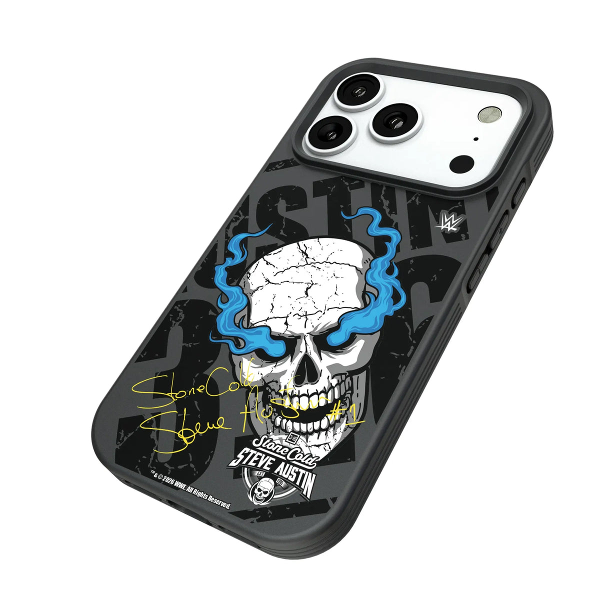 Stone Cold Steve Austin Impact iPhone Bump Phone Case for Apple iPhone - Isometric View#Device_iPhone 18 Pro