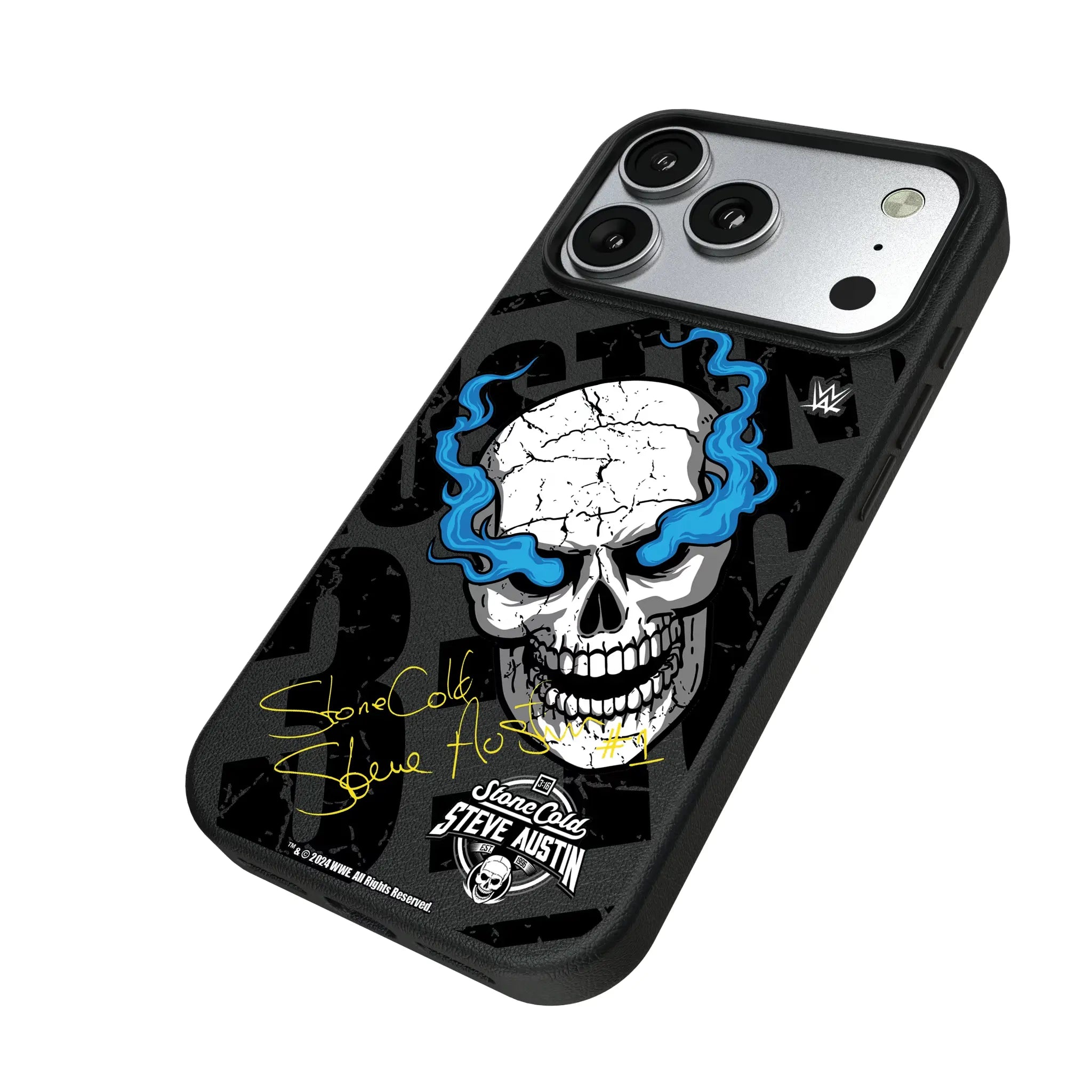 Stone Cold Steve Austin Impact iPhone MagSafe Compatible Phone Case for Apple iPhone - Isometric View#Device_iPhone 17 Pro