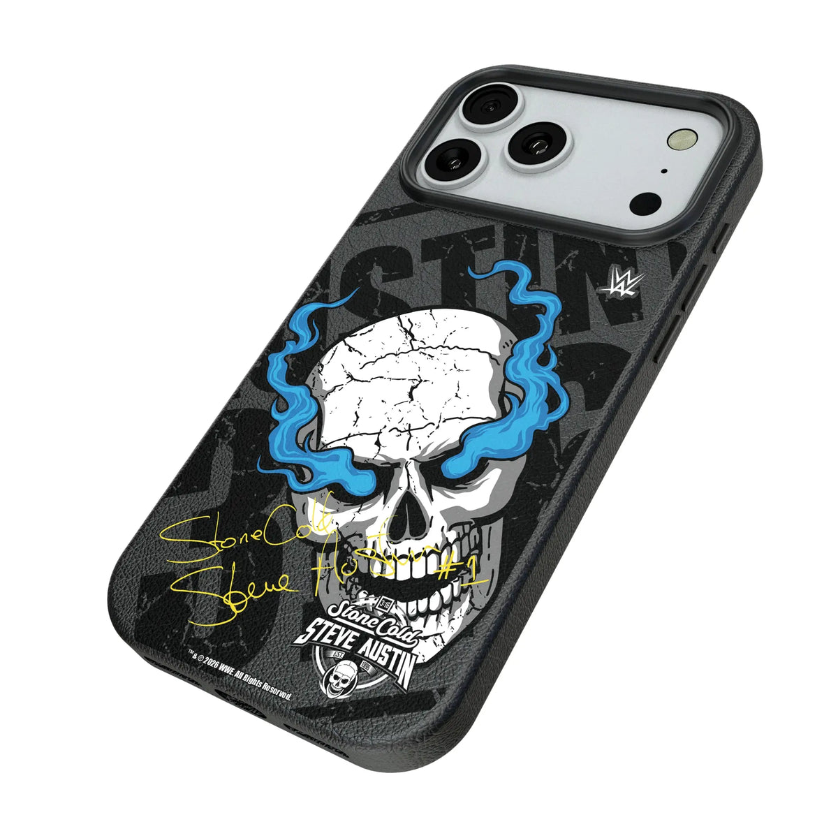 Stone Cold Steve Austin Impact iPhone MagSafe Compatible Phone Case for Apple iPhone - Isometric View#Device_iPhone 18 Pro Max
