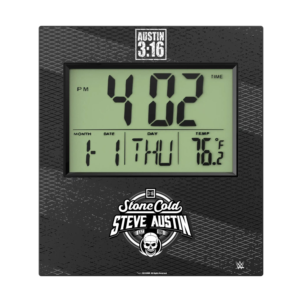 Stone Cold Steve Austin Steel Wall Clock