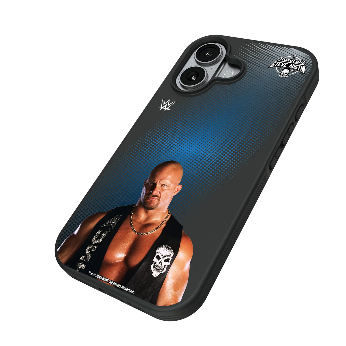 Stone Cold Steve Austin Superstar iPhone Bump Phone Case for Apple iPhone - Isometric View#Device_iPhone 17
