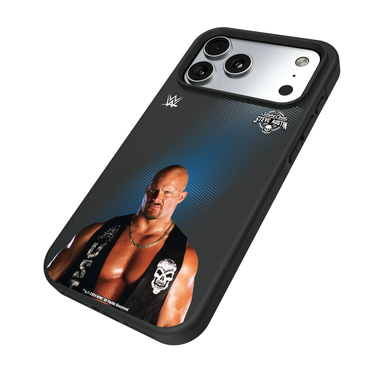Stone Cold Steve Austin Superstar iPhone Bump Phone Case for Apple iPhone - Isometric View#Device_iPhone 17 Pro Max