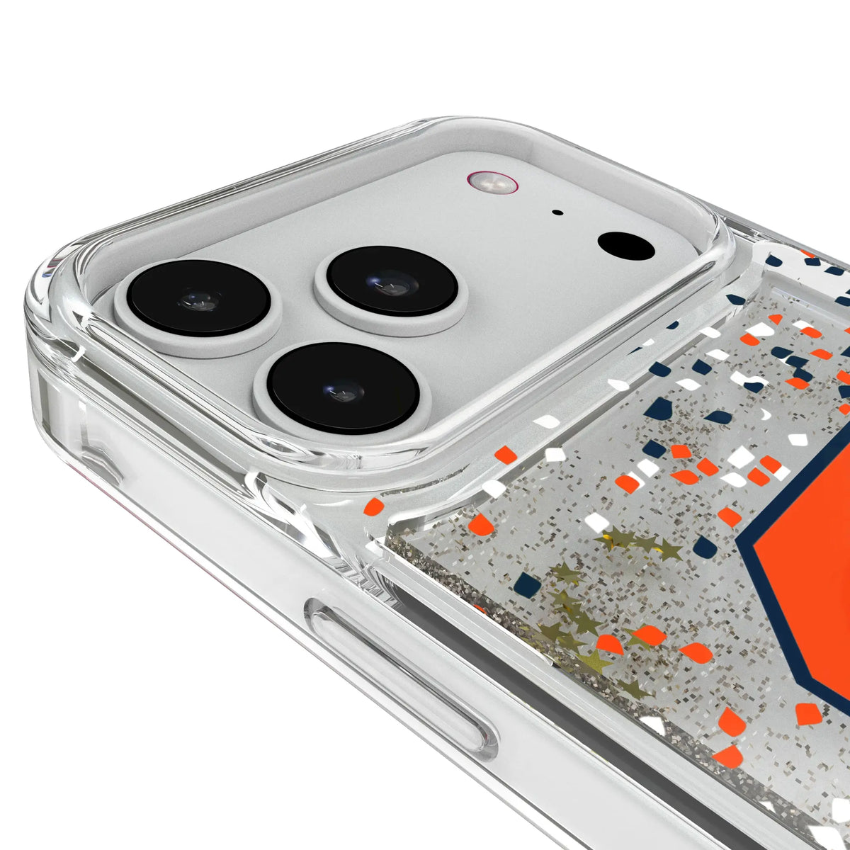 Syracuse University Orange Confetti iPhone Glitter Phone Case for Apple iPhone - Detail#Device_iPhone 18 Pro Max