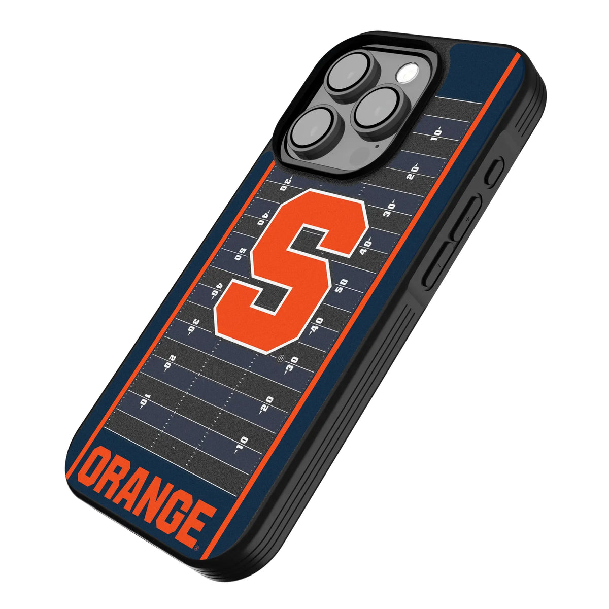 Syracuse University Orange Field iPhone Bump Phone Case for Apple iPhone - Isometric View