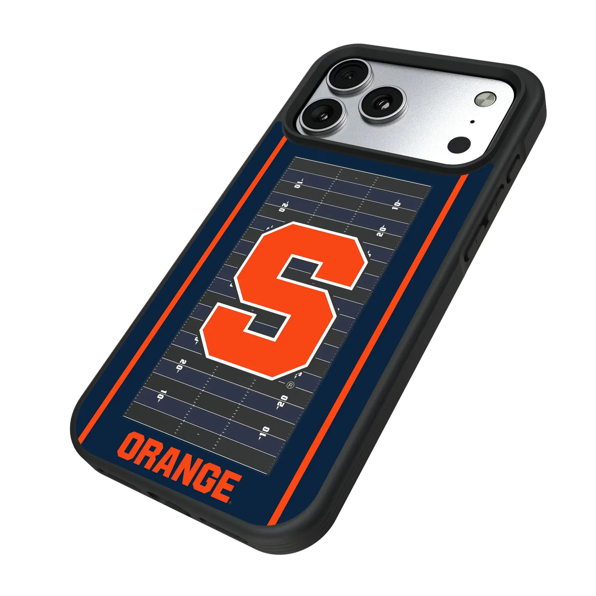 Syracuse University Orange Field iPhone Bump Phone Case for Apple iPhone - Isometric View#Device_iPhone 17 Pro Max