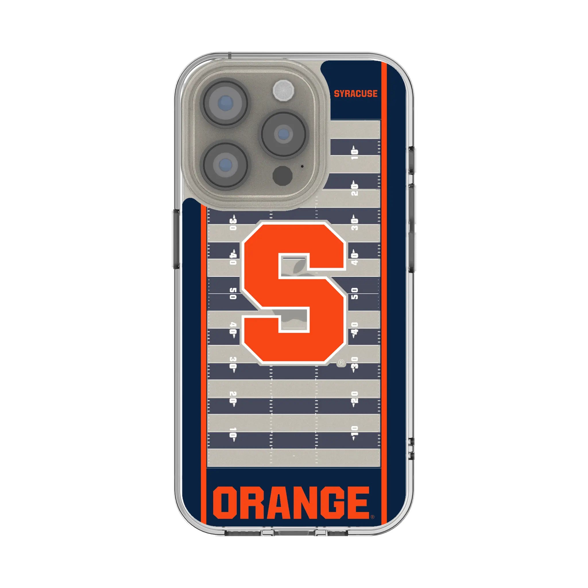 Syracuse University Orange Field iPhone Clear Phone Case for Apple iPhone