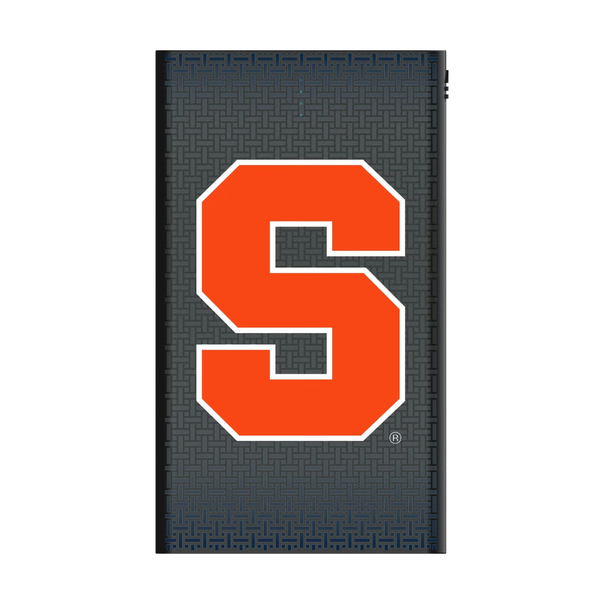 Syracuse University Orange Linen 5000mAh Flat Powerbank