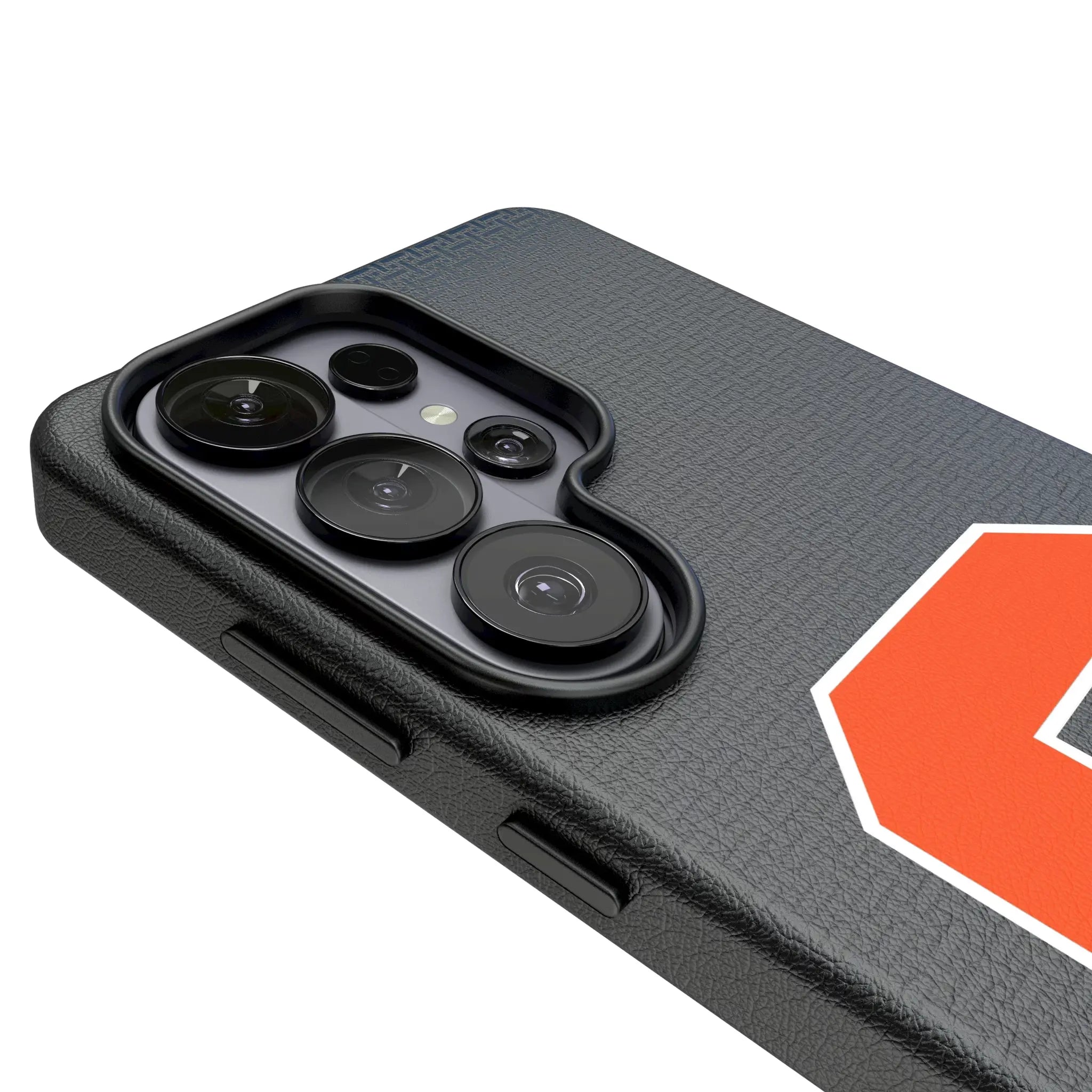 Syracuse University Orange Linen Galaxy MagSafe Compatible Phone Case for Samsung Galaxy - Detail#Device_Galaxy S26 Ultra